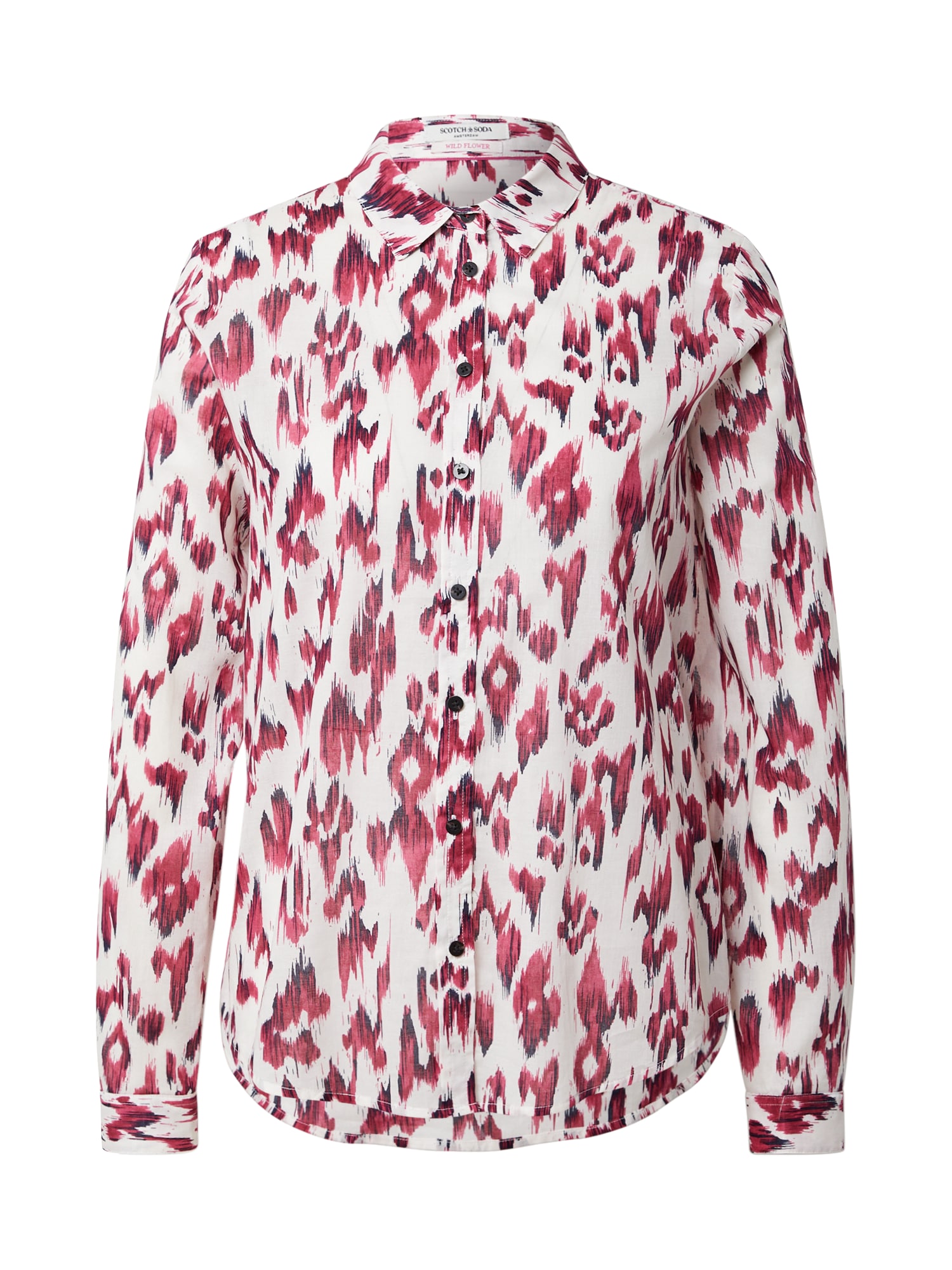 SCOTCH & SODA Bluza 'The Jo'  pitaja / črna / bela