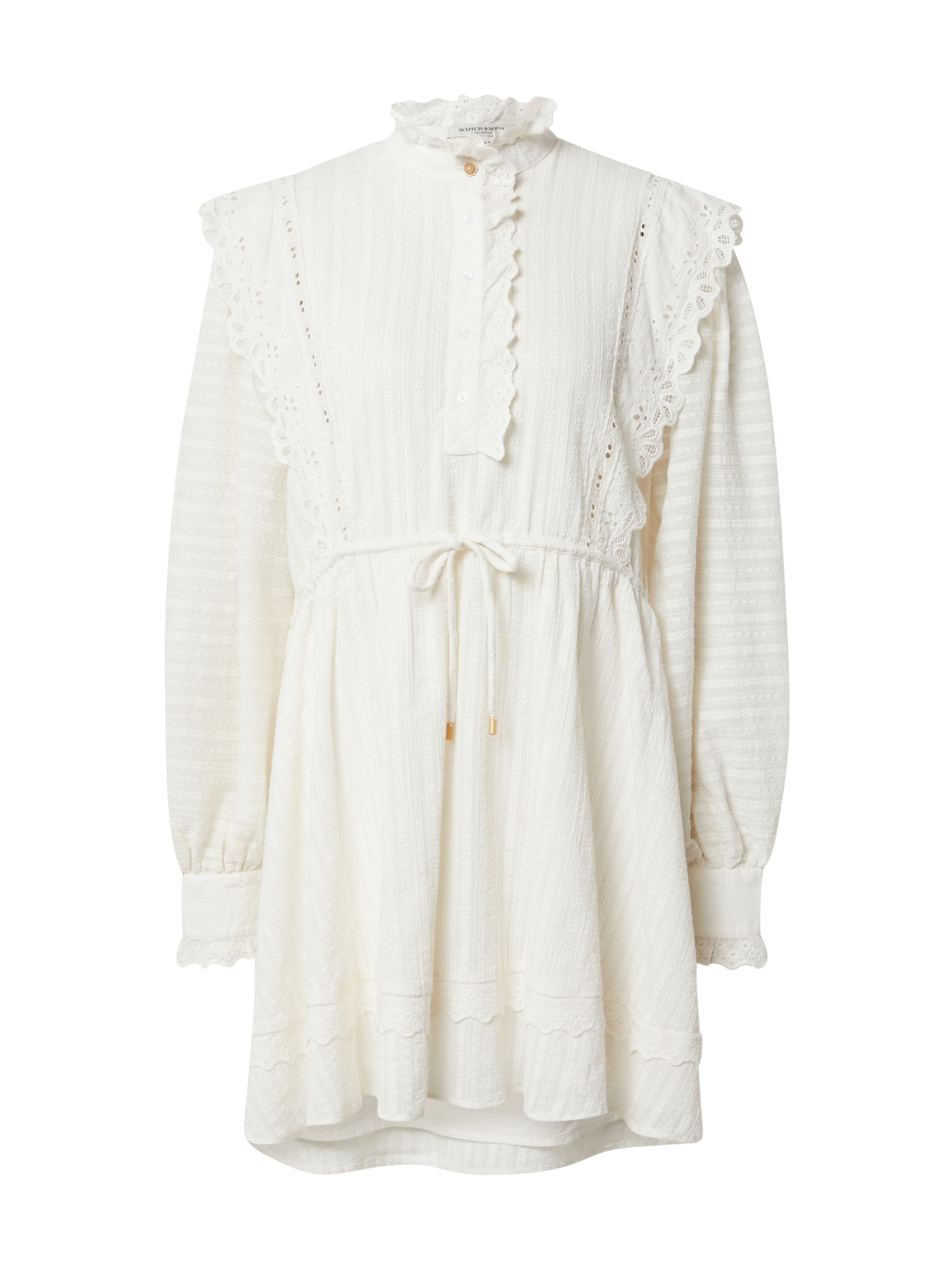 SCOTCH & SODA Dolga srajca  bela