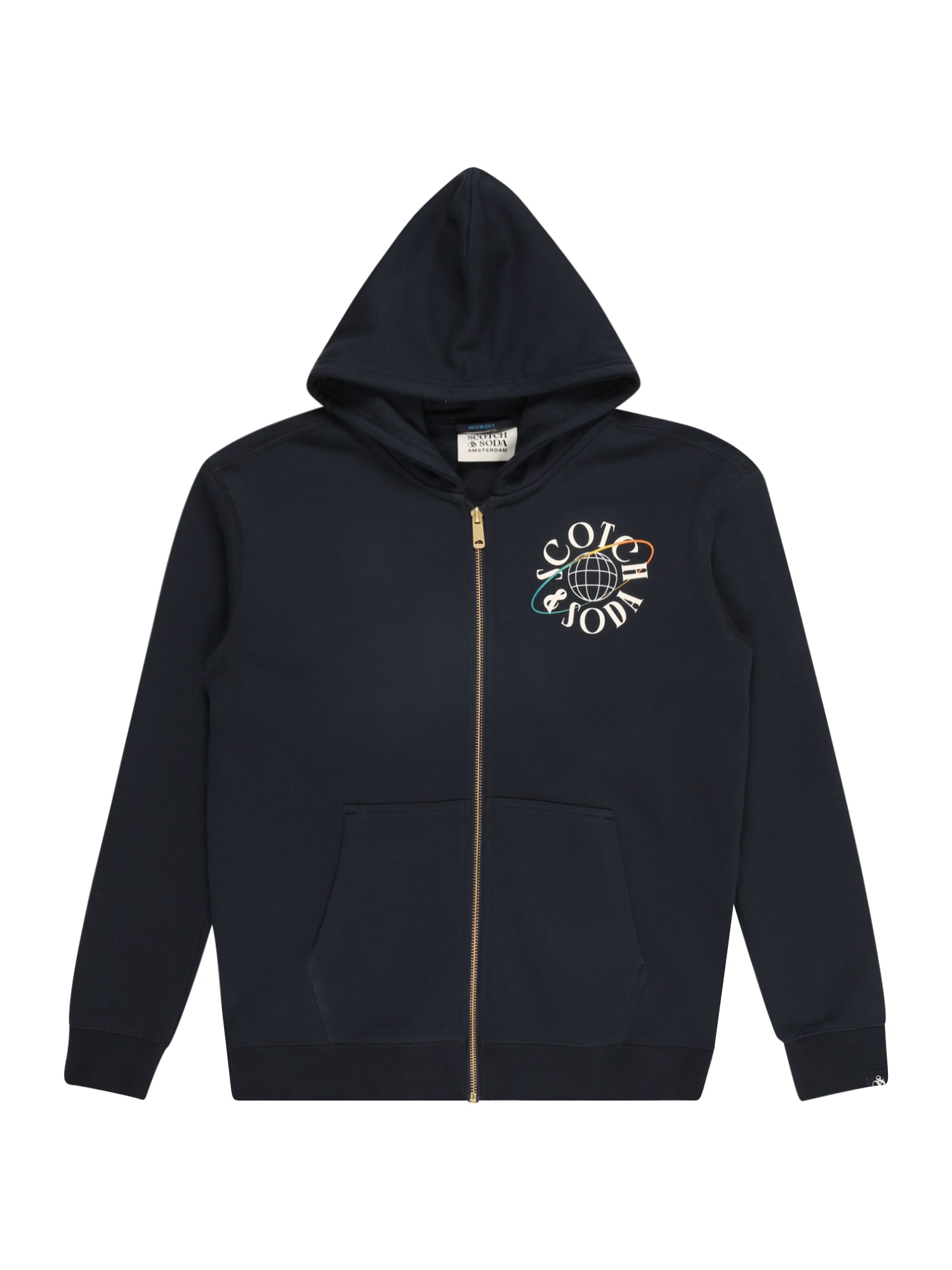 SCOTCH & SODA Jopa na zadrgo  turkizna / nočno modra / oranžna / bela