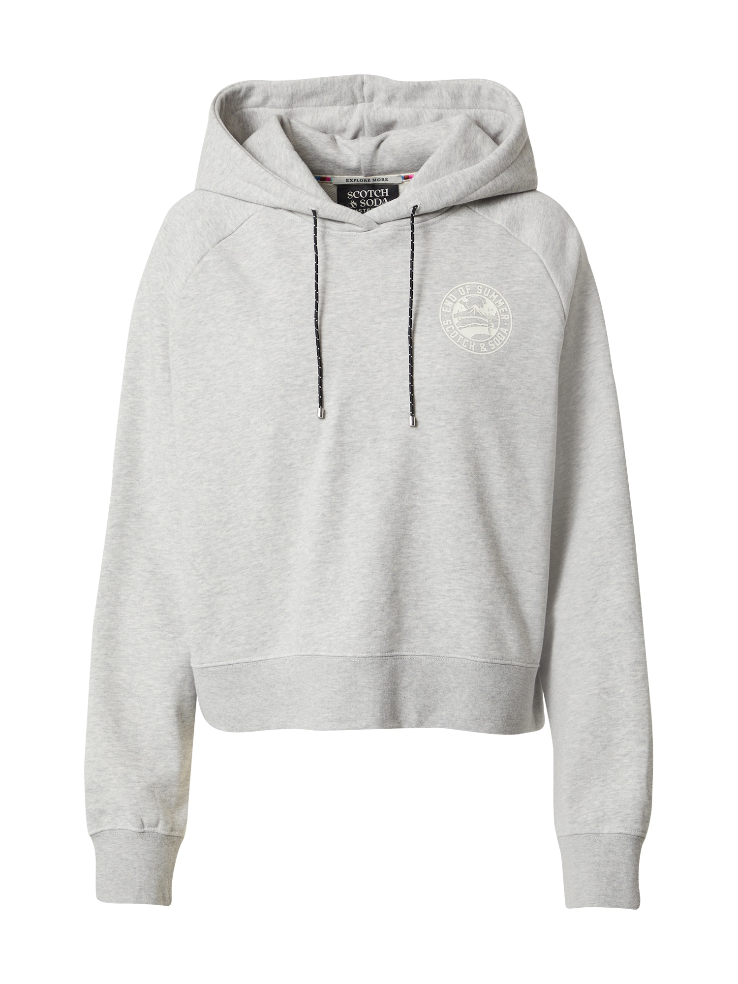 SCOTCH & SODA Majica  svetlo siva