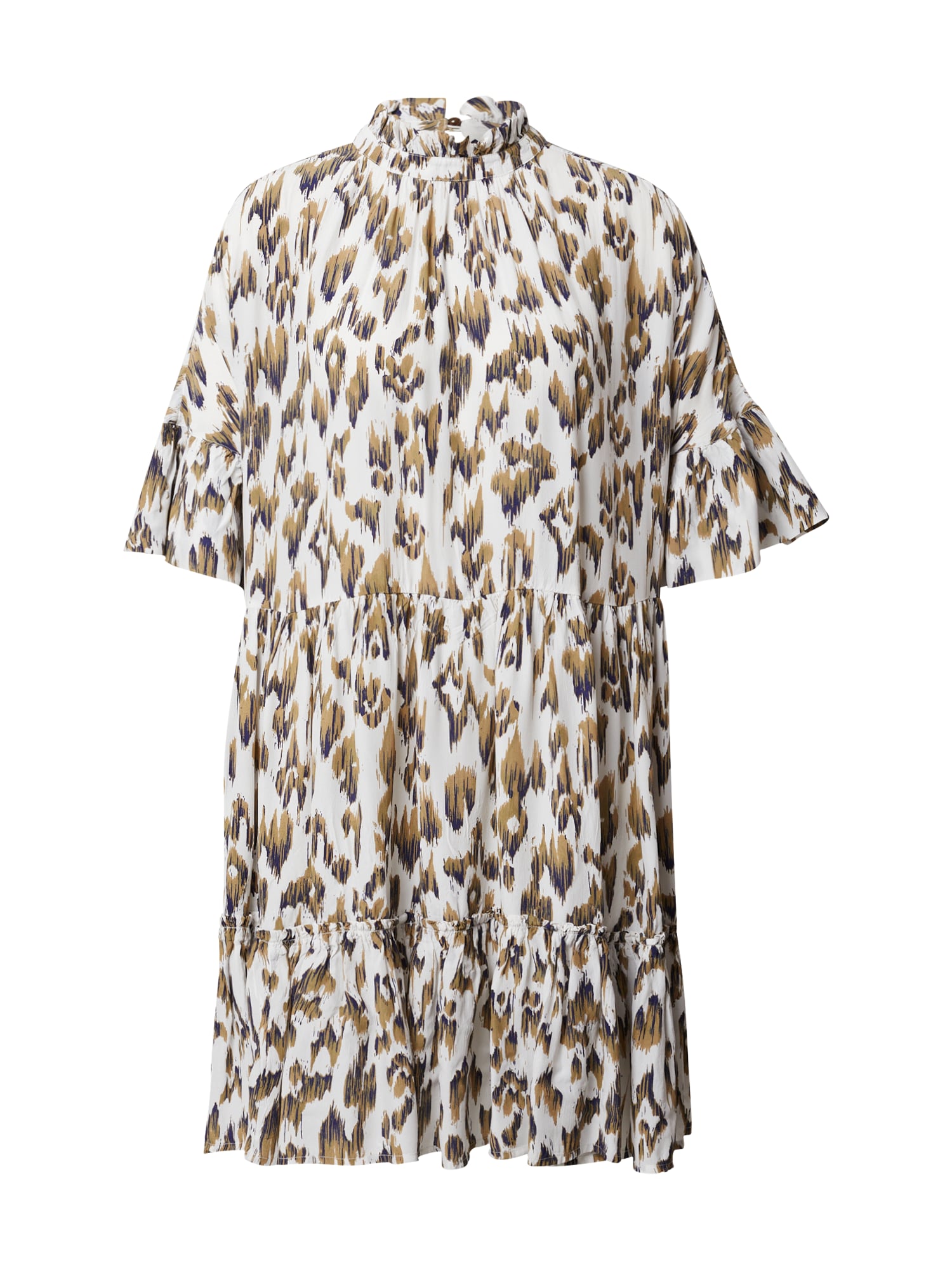 SCOTCH & SODA Obleka  encijan / oliva / bela
