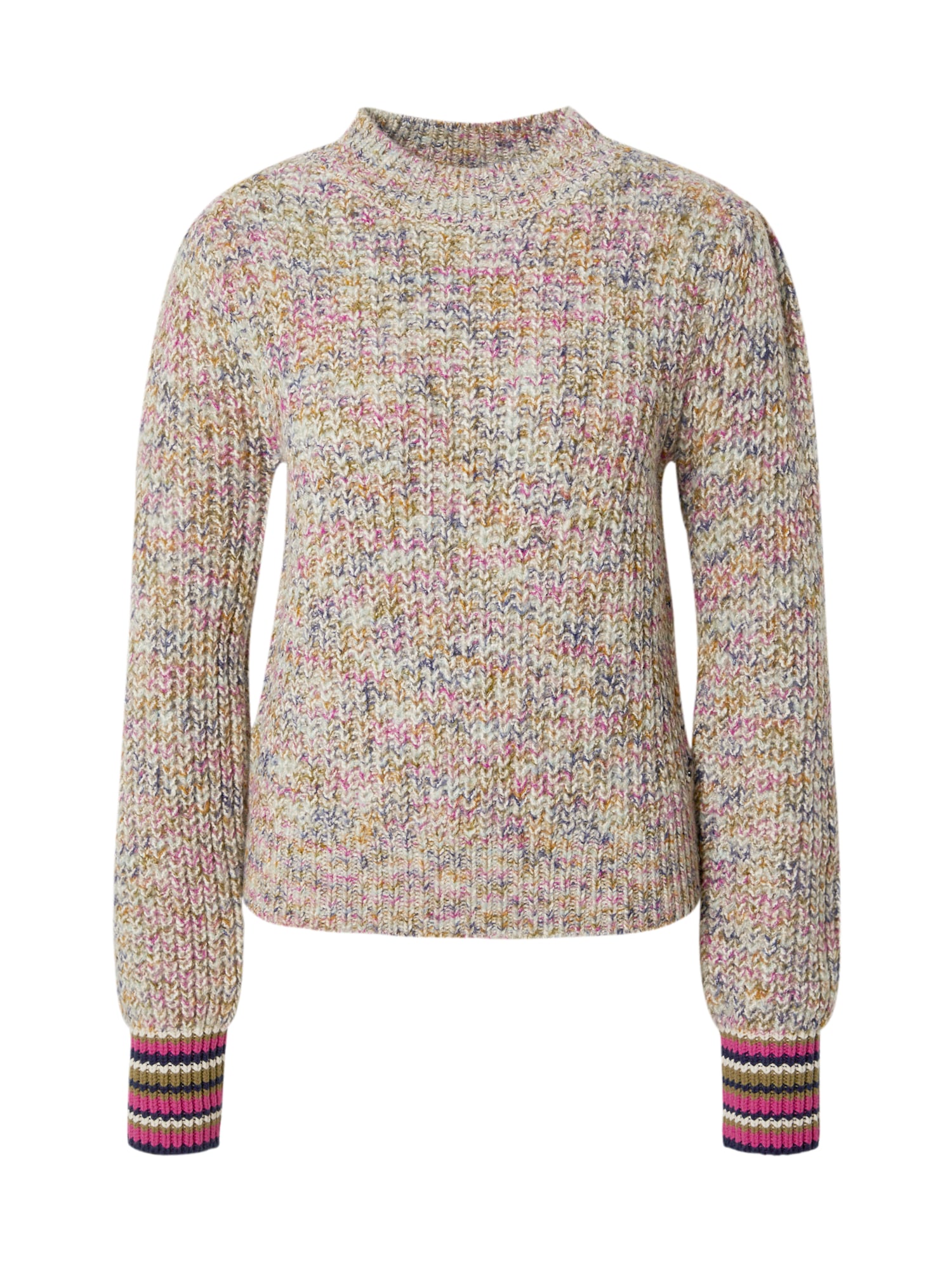 SCOTCH & SODA Pulover  encijan / oliva / fuksija / biserno bela