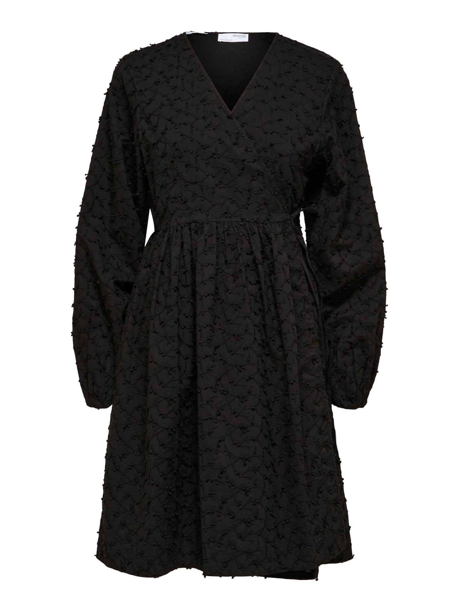 SELECTED FEMME Obleka 'Poe'  črna
