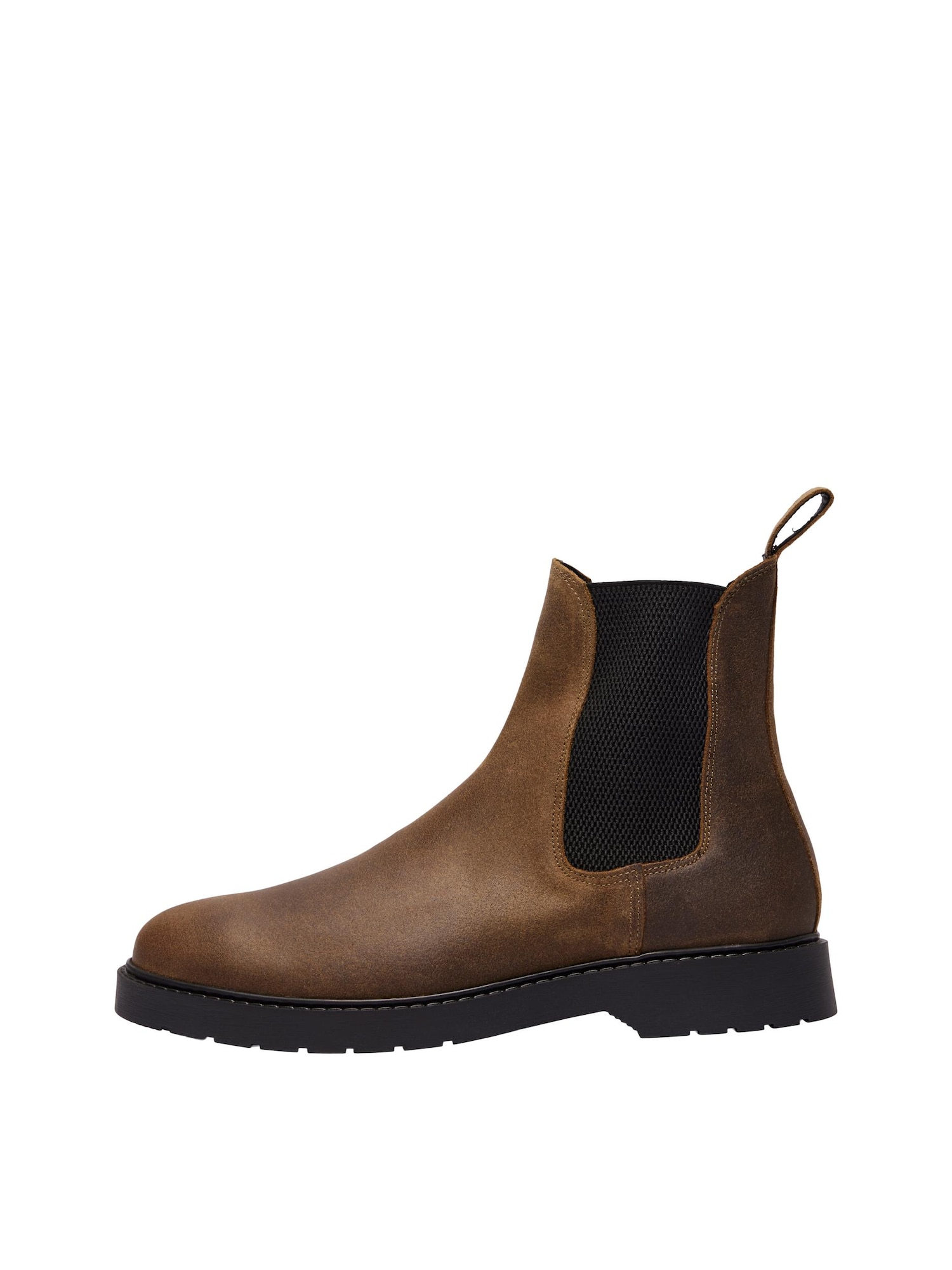 SELECTED HOMME Chelsea škornji 'Tim'  rjava