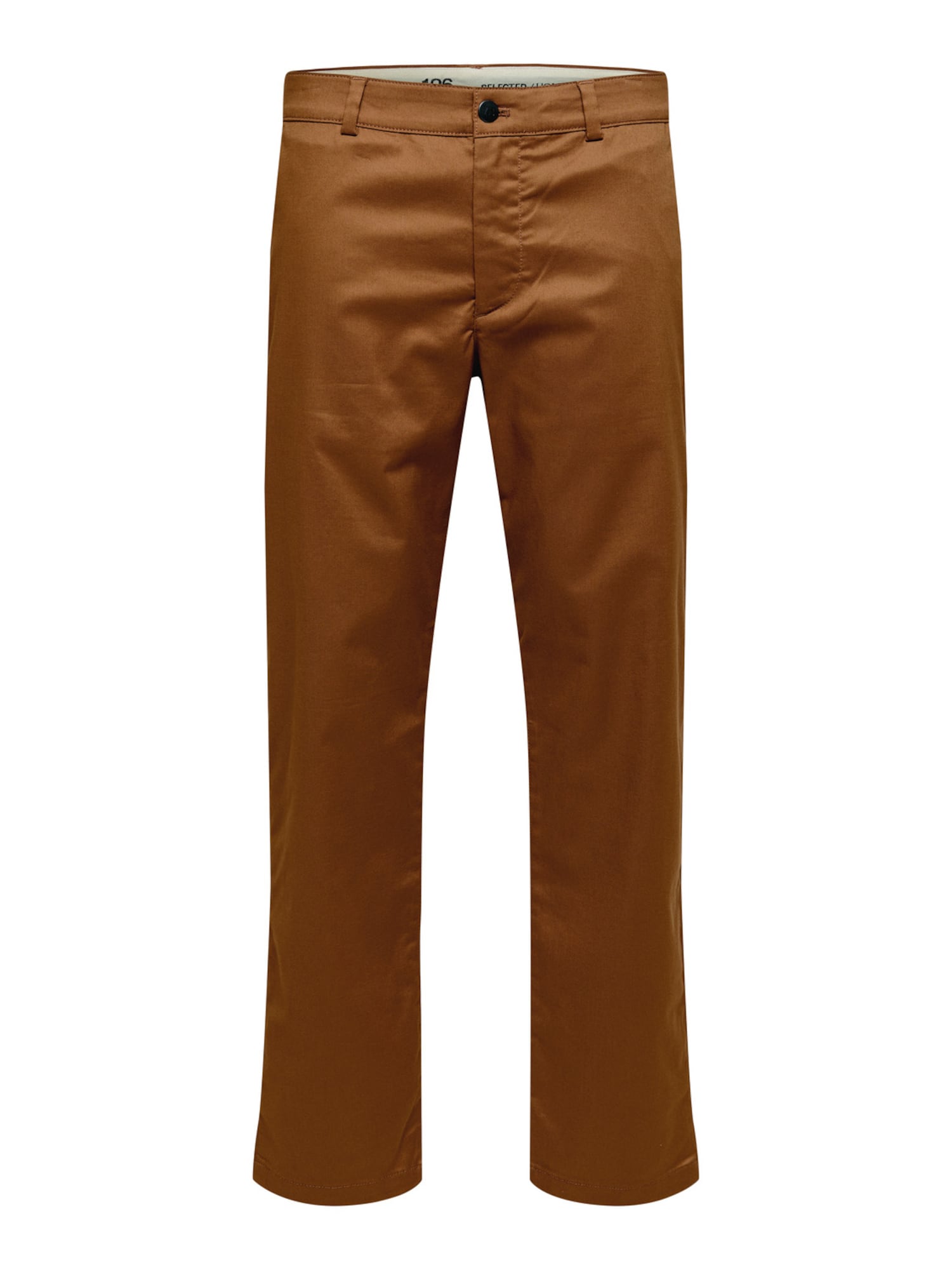 SELECTED HOMME Chino hlače 'STOKE'  rjava