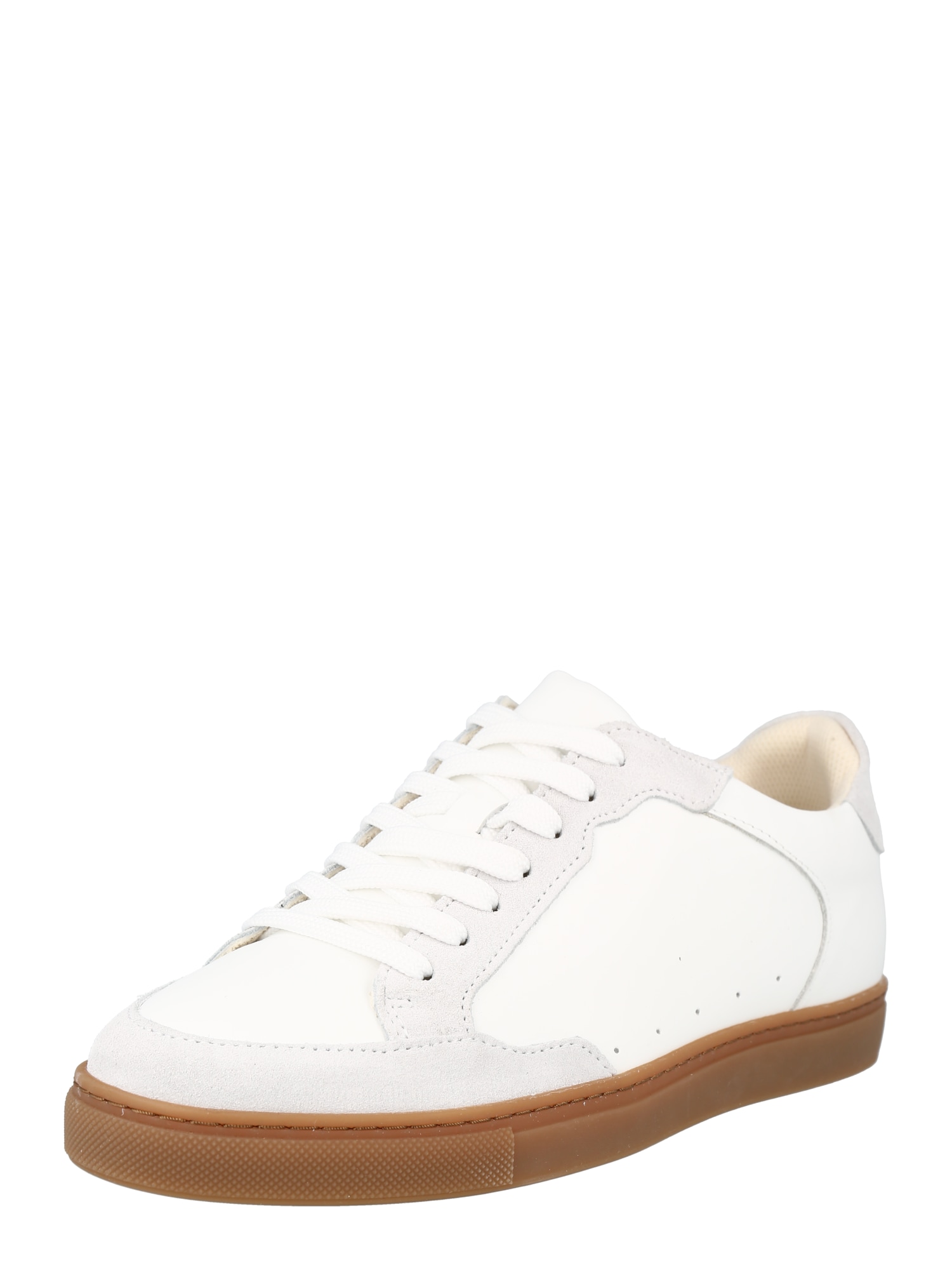 SELECTED HOMME Nizke superge 'DEREK'  bela / off-bela