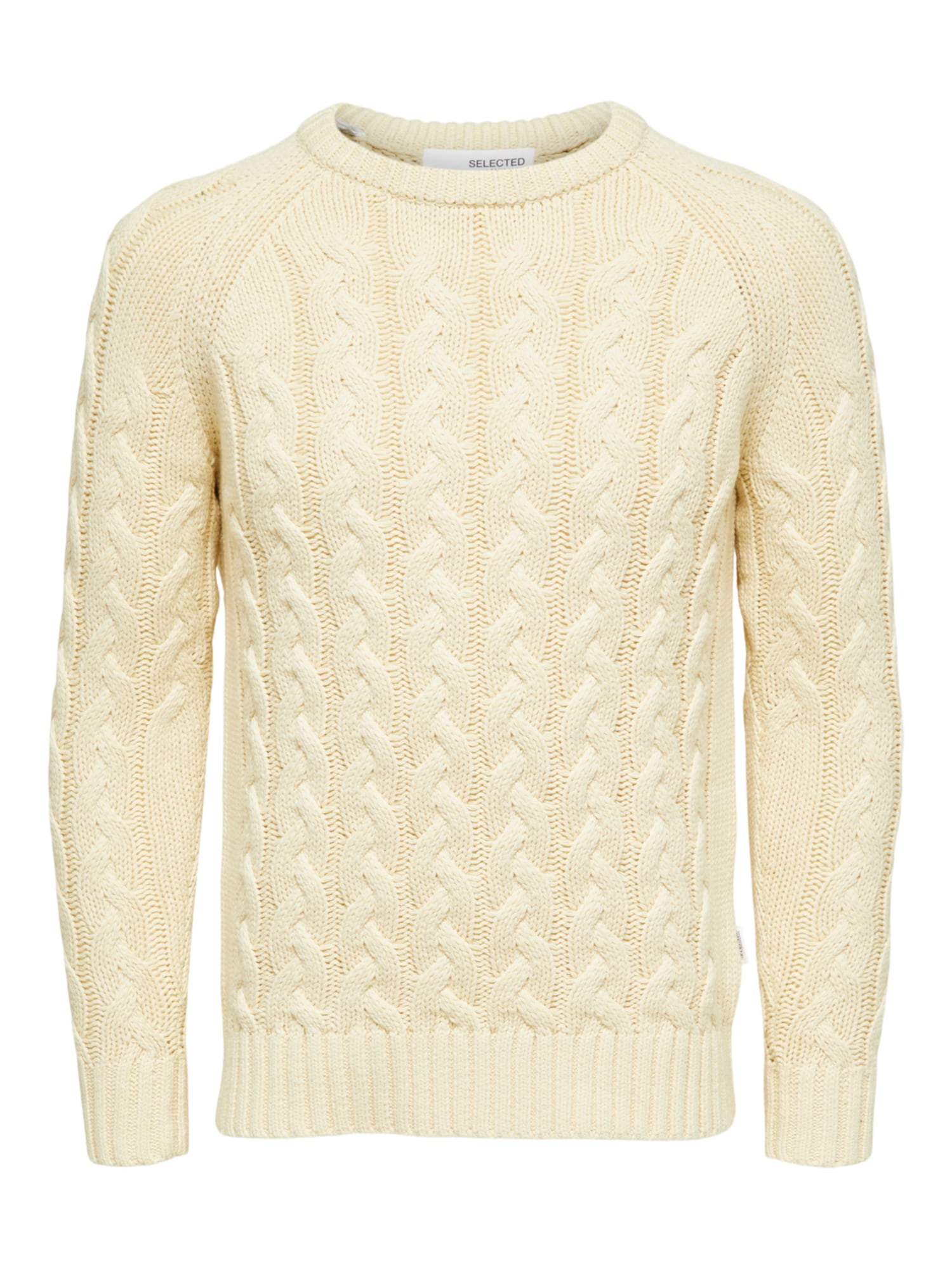 SELECTED HOMME Pulover 'BILL'  pastelno rumena