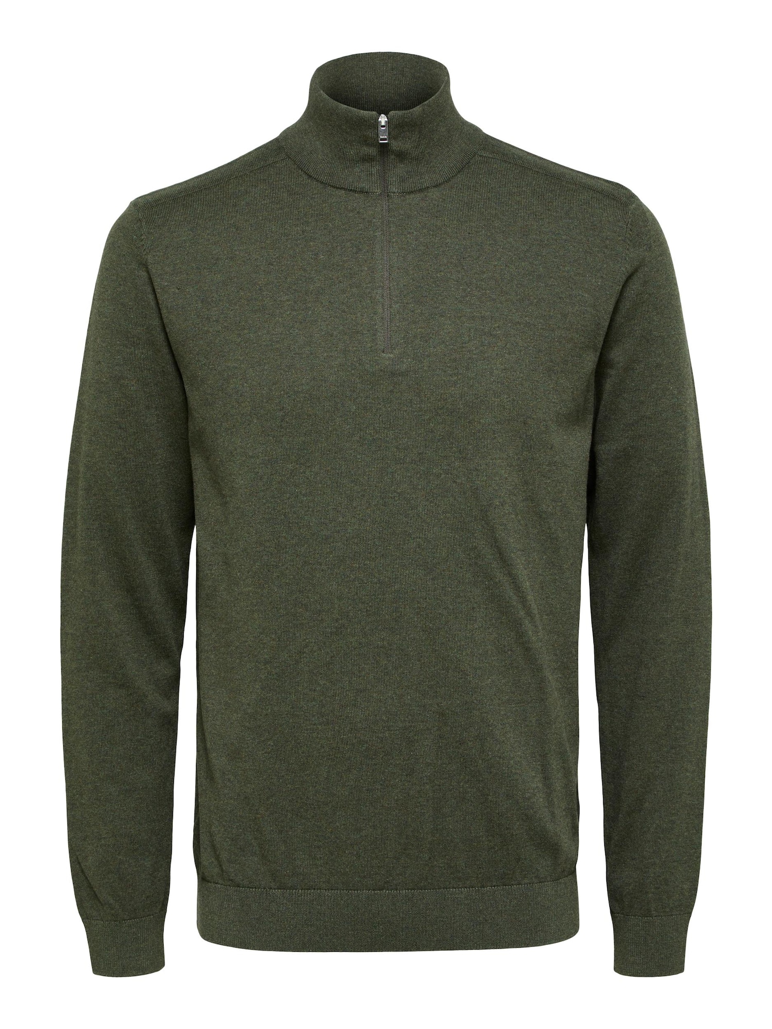 SELECTED HOMME Pulover 'Berg'  temno zelena