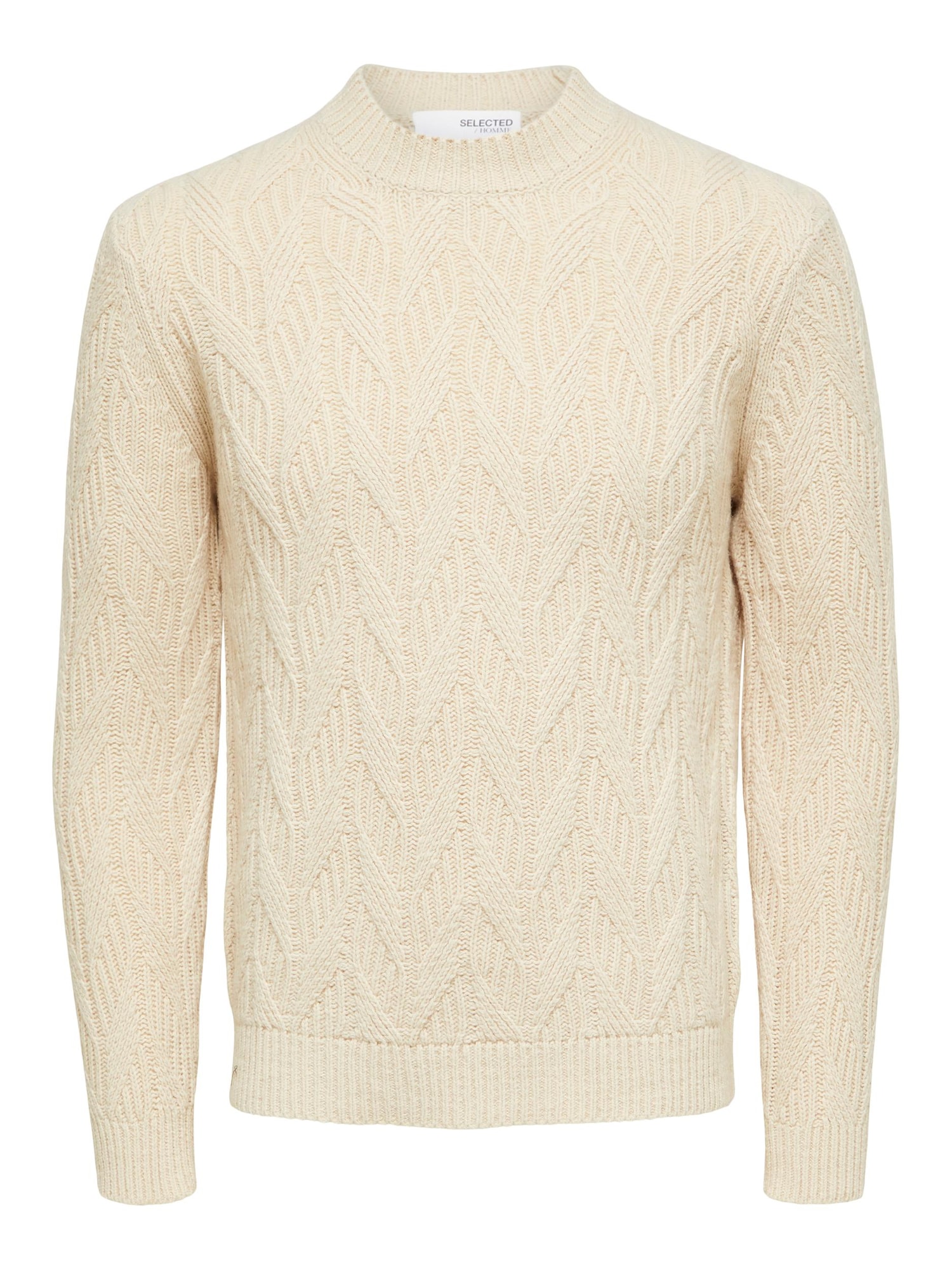 SELECTED HOMME Pulover 'CARIS'  bež