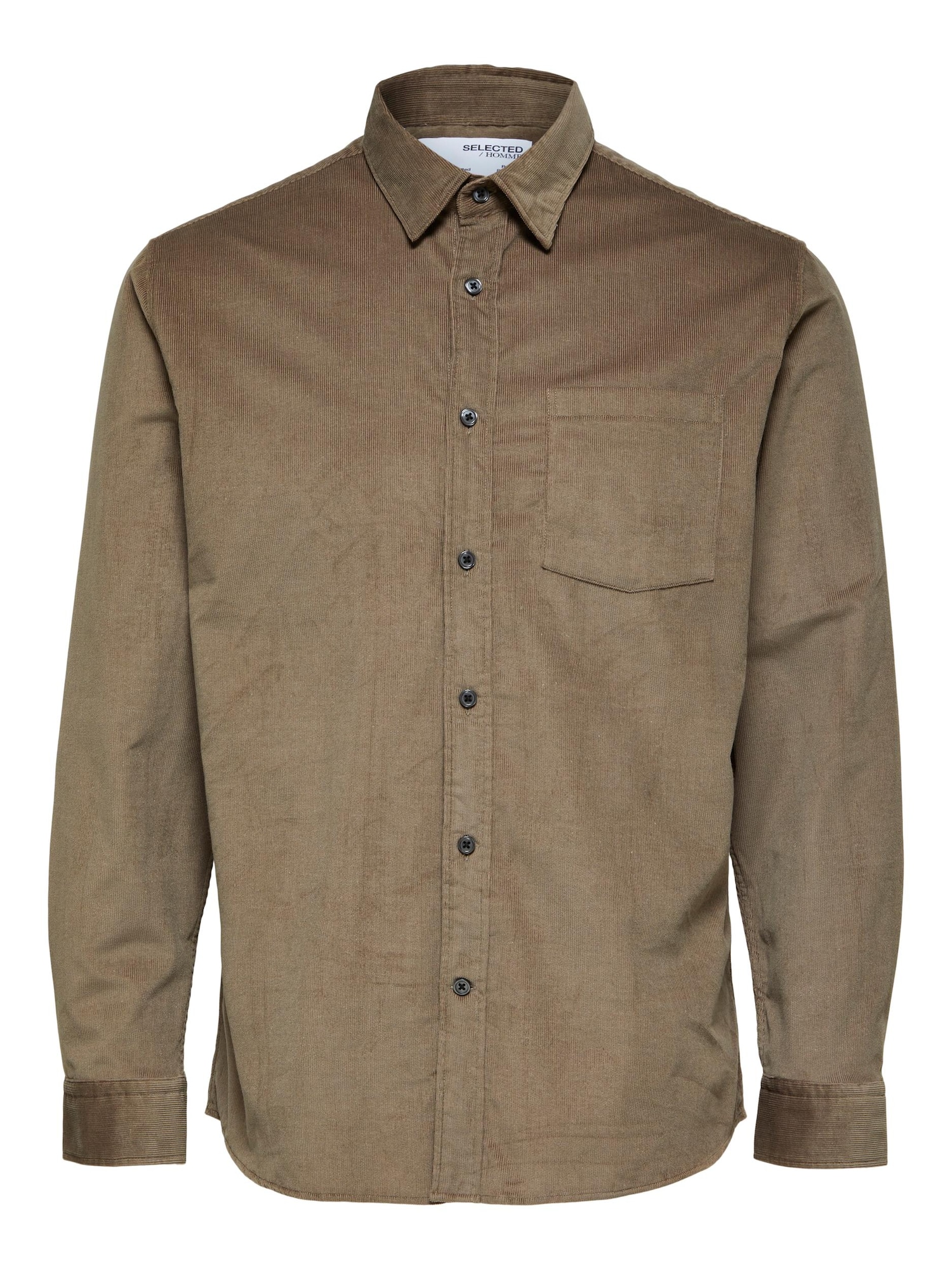 SELECTED HOMME Srajca 'Benjamin'  rjava / bela