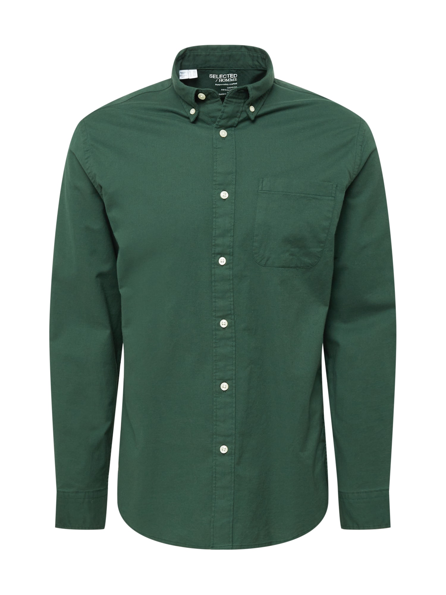 SELECTED HOMME Srajca 'RICK'  temno zelena