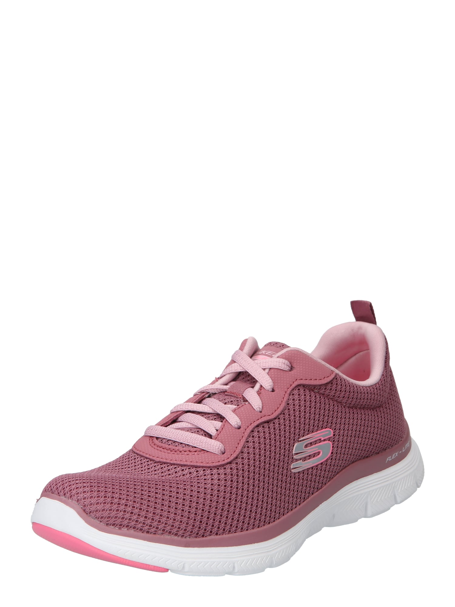 SKECHERS Nizke superge 'Flex Appeal 4.0.'  roza / bela