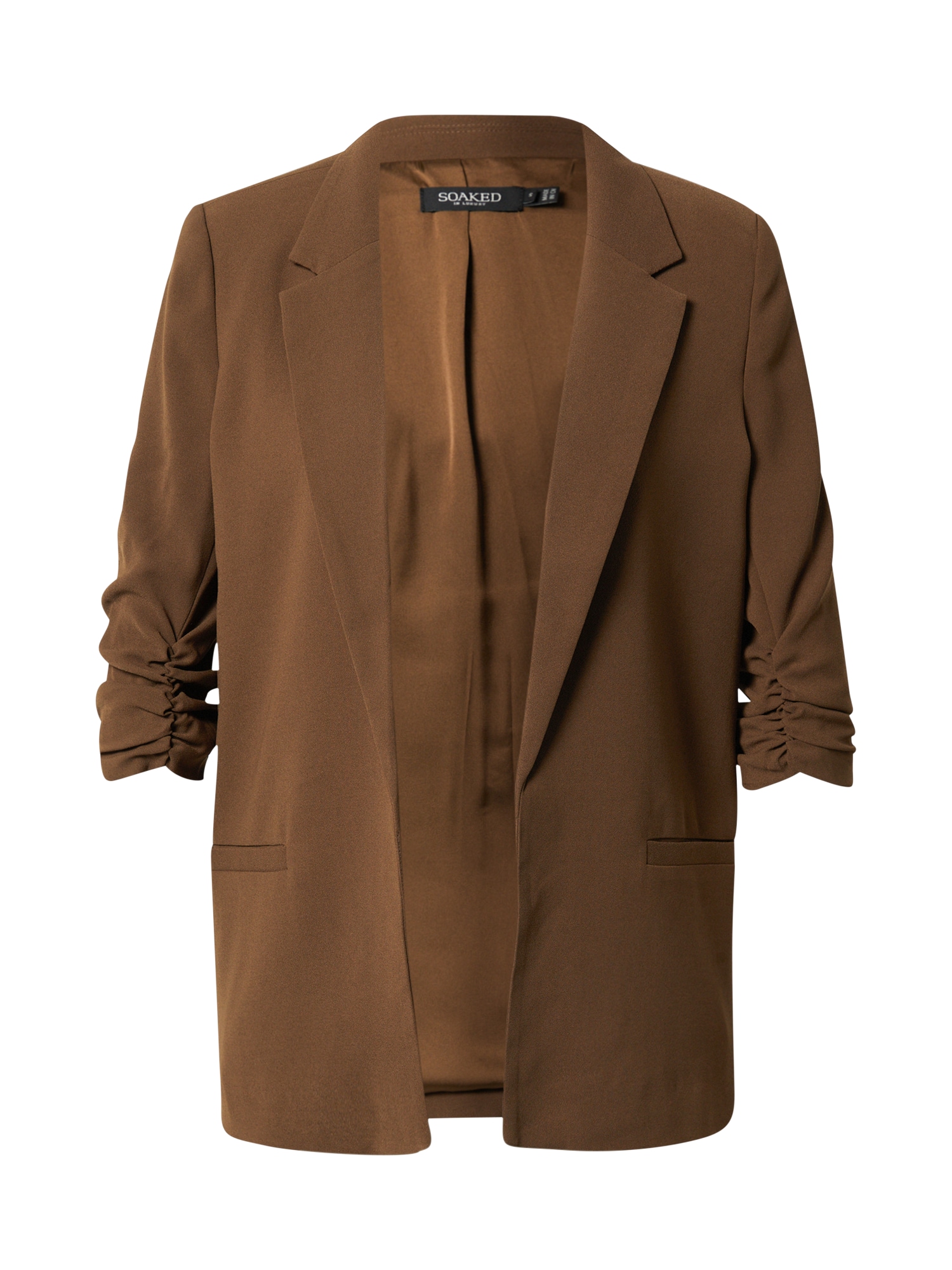 SOAKED IN LUXURY Blazer 'Shirley'  rjava