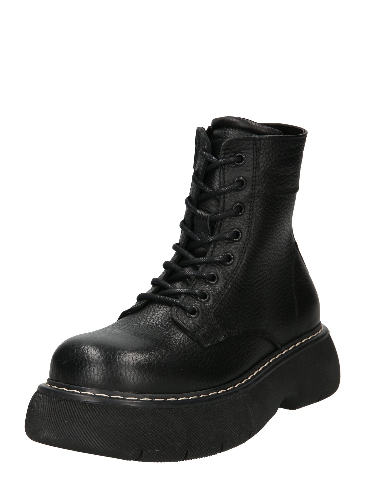 STEVE MADDEN Gležnarji z vezalkami 'Wanny'  črna