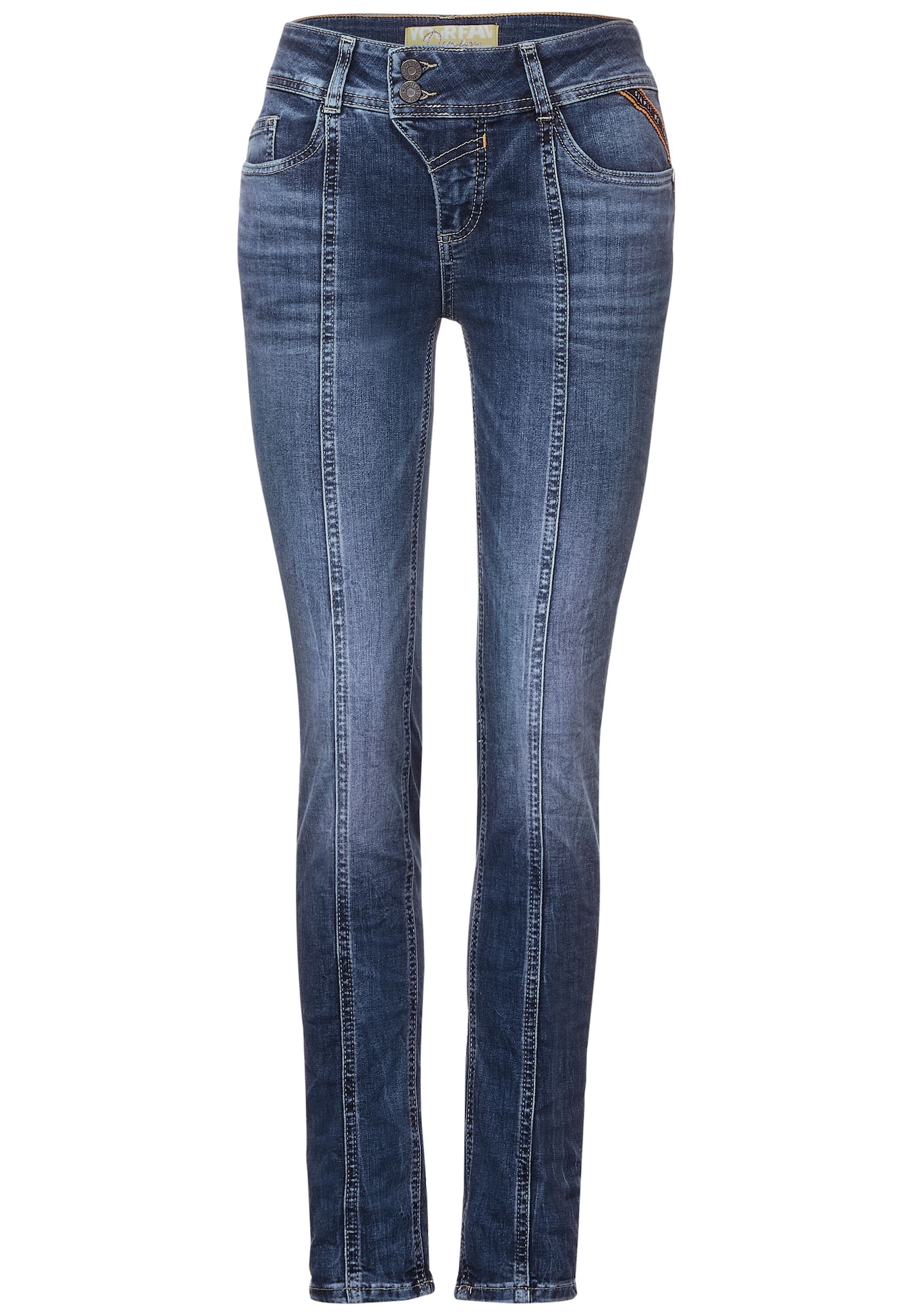 STREET ONE Kavbojke  moder denim