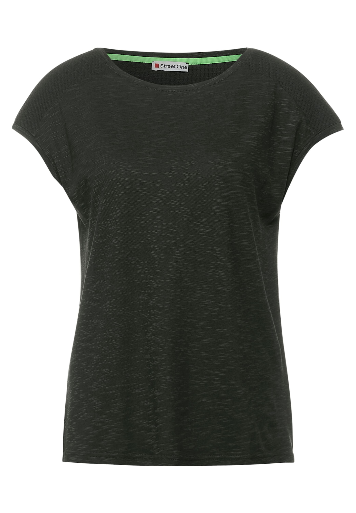 STREET ONE Majica  temno zelena