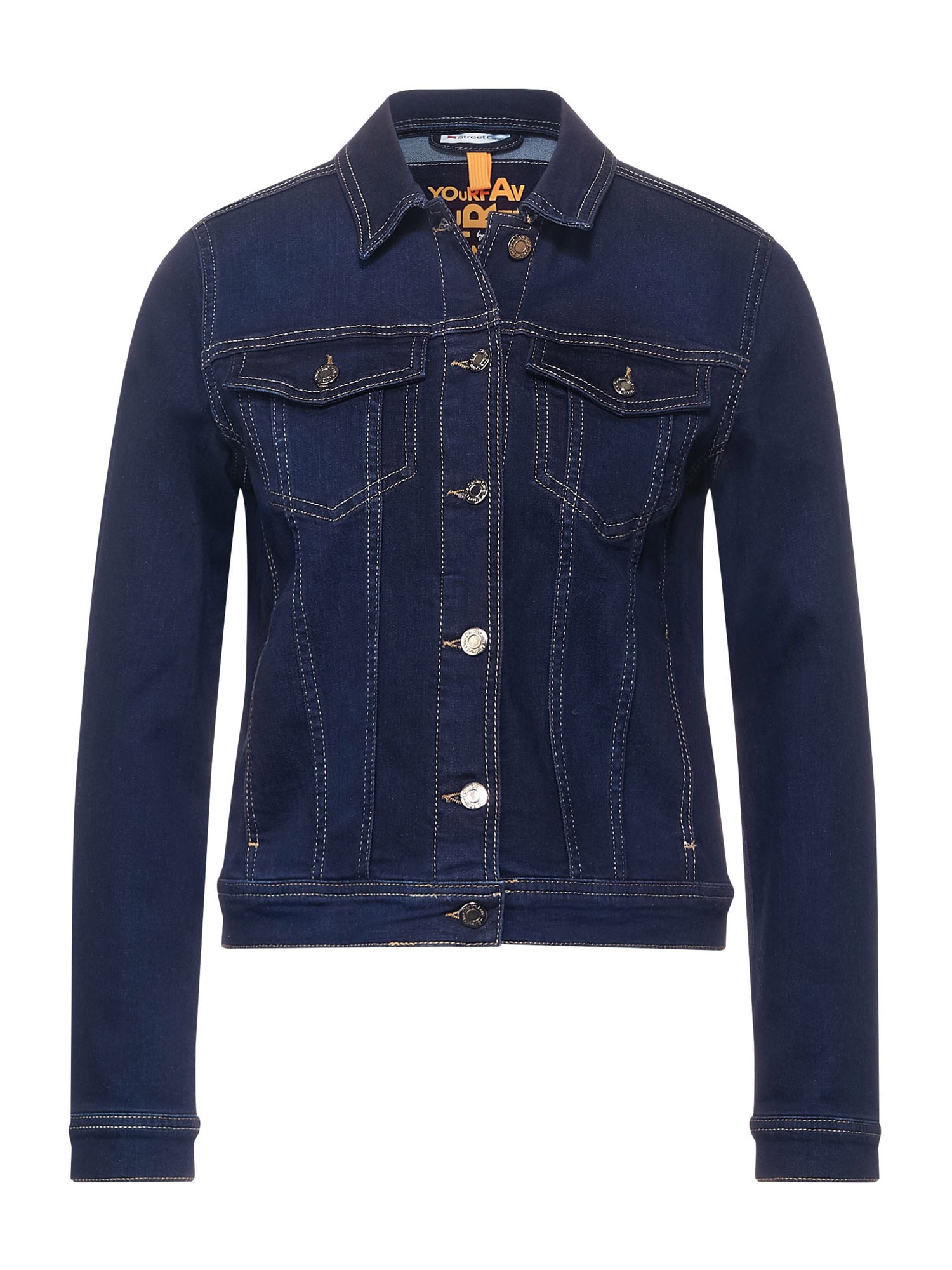 STREET ONE Prehodna jakna  moder denim