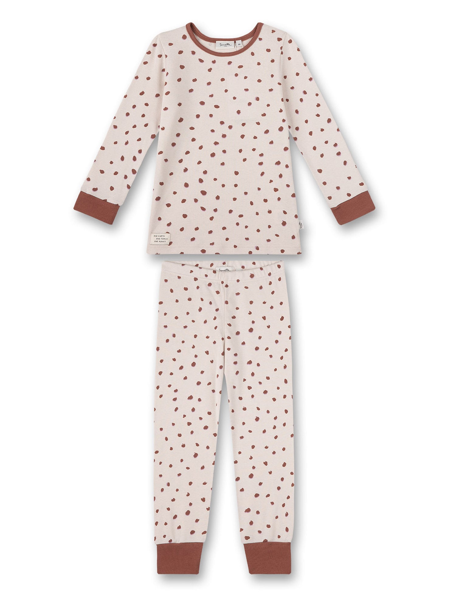 Sanetta Pure Pižama  kit / karamel