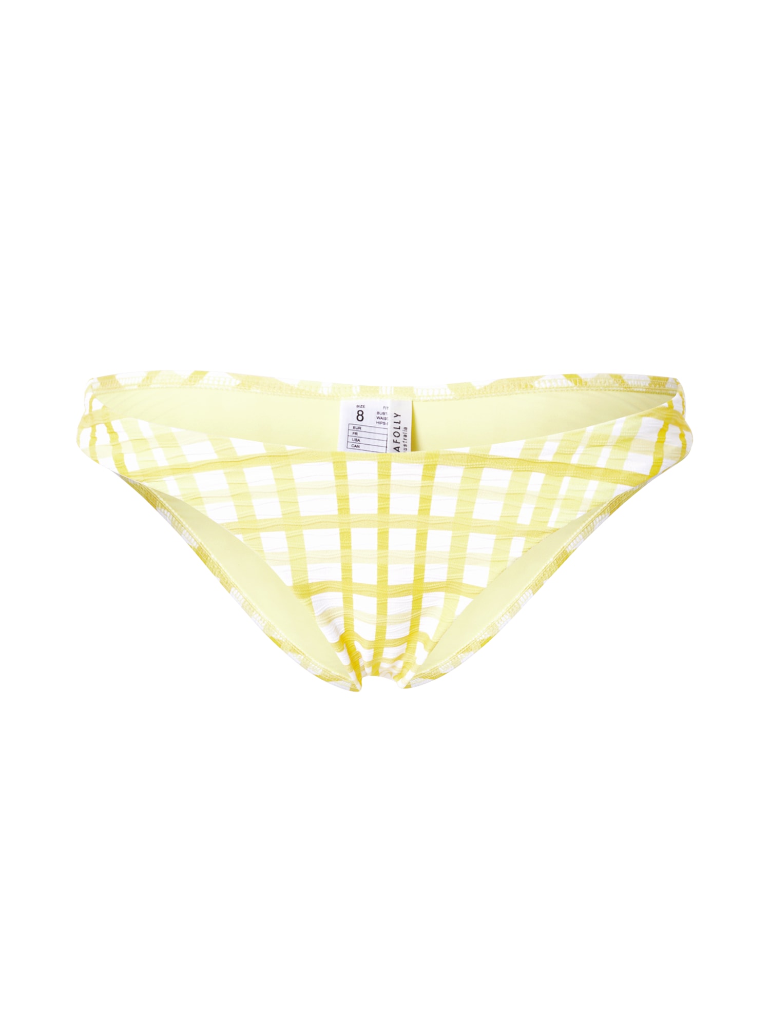 Seafolly Bikini hlačke  apno / svetlo rumena / bela