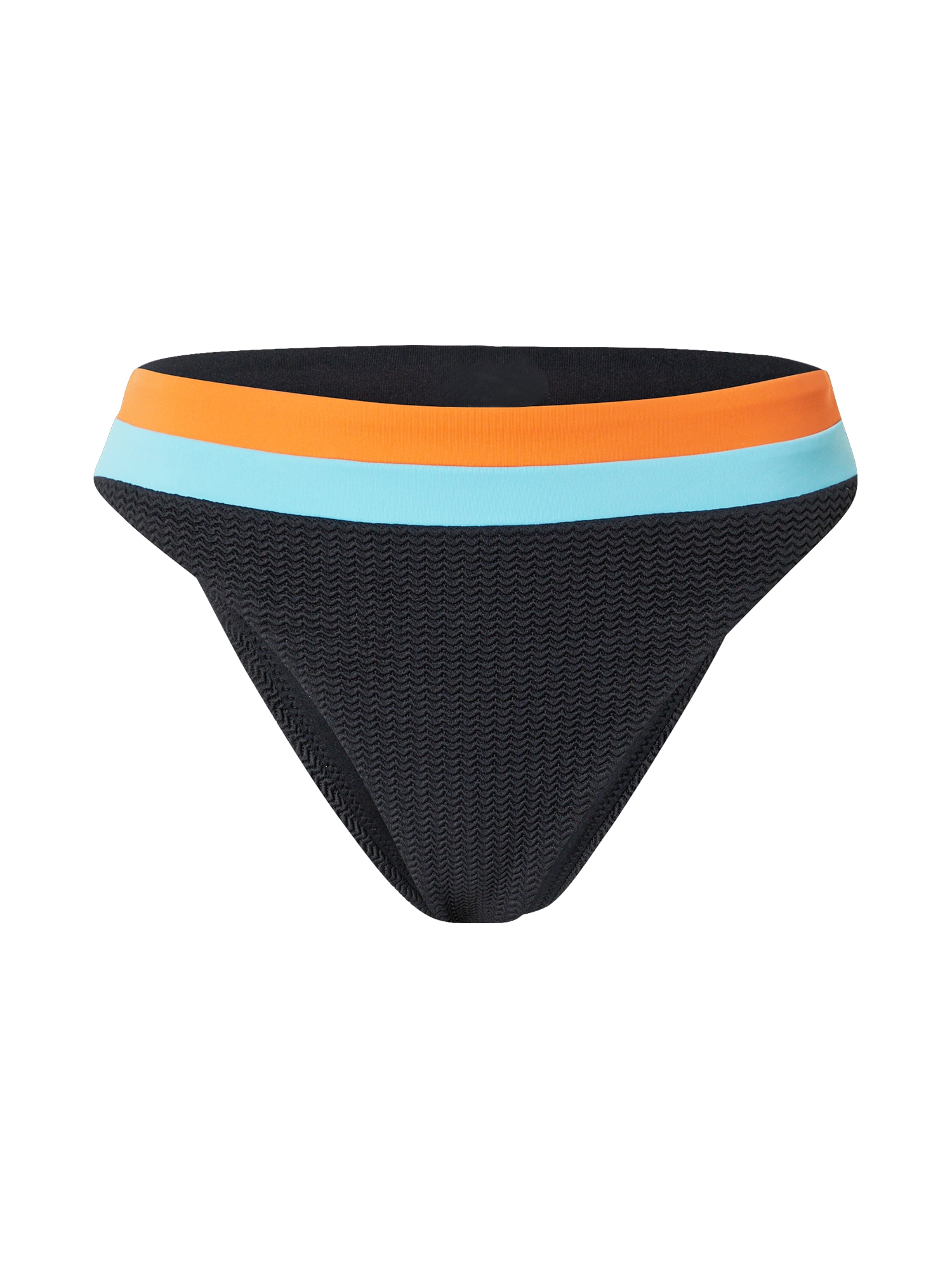 Seafolly Bikini hlačke  azur / oranžna / črna