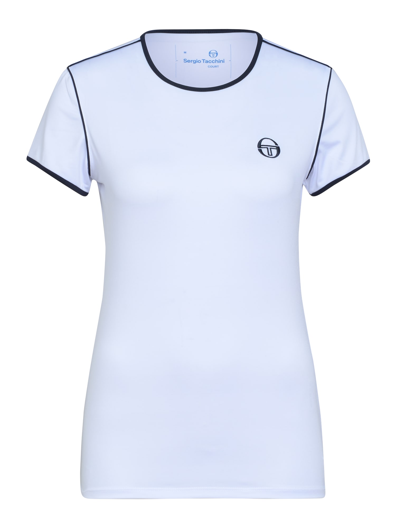 Sergio Tacchini Funkcionalna majica  temno modra / off-bela