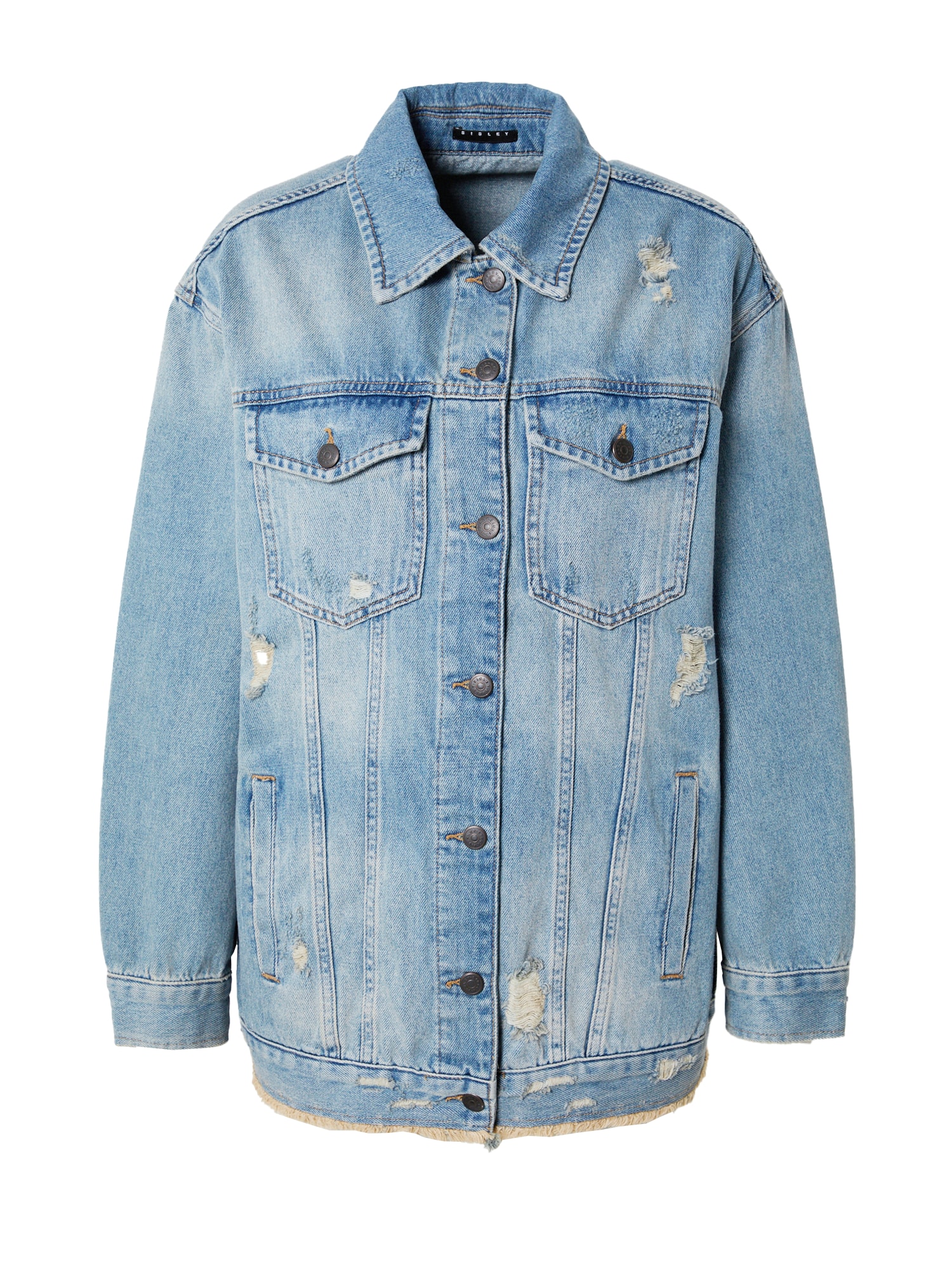 Sisley Prehodna jakna  moder denim