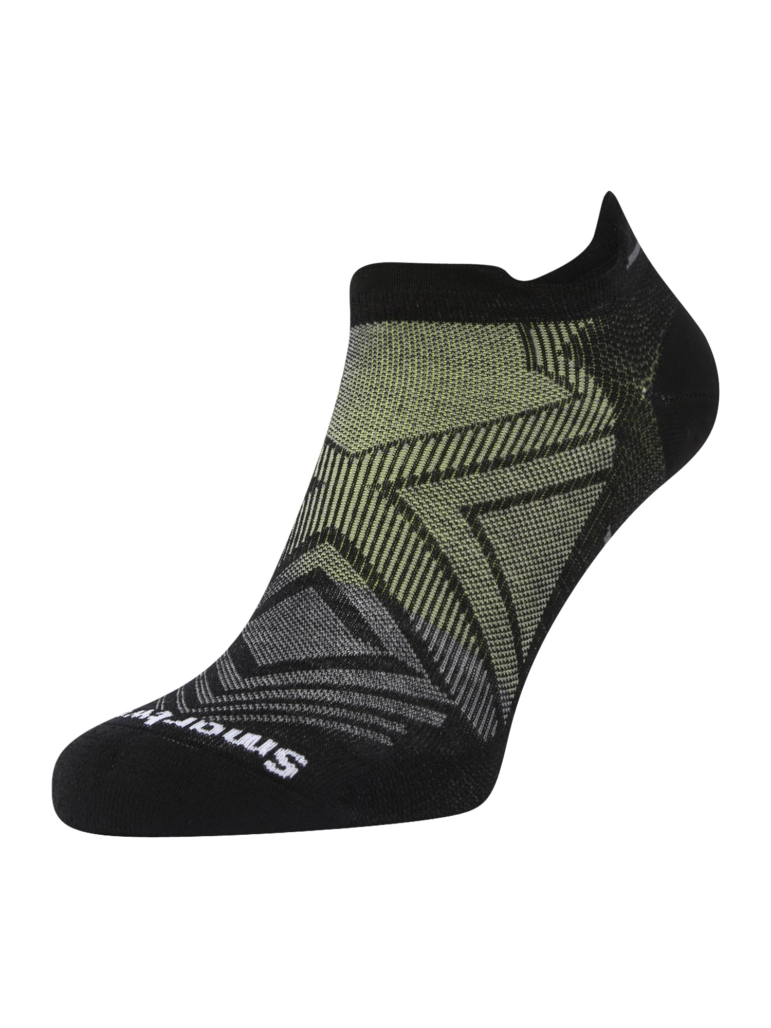 Smartwool Športne nogavice 'Zero Cushion'  siva / svetlo zelena / črna / bela