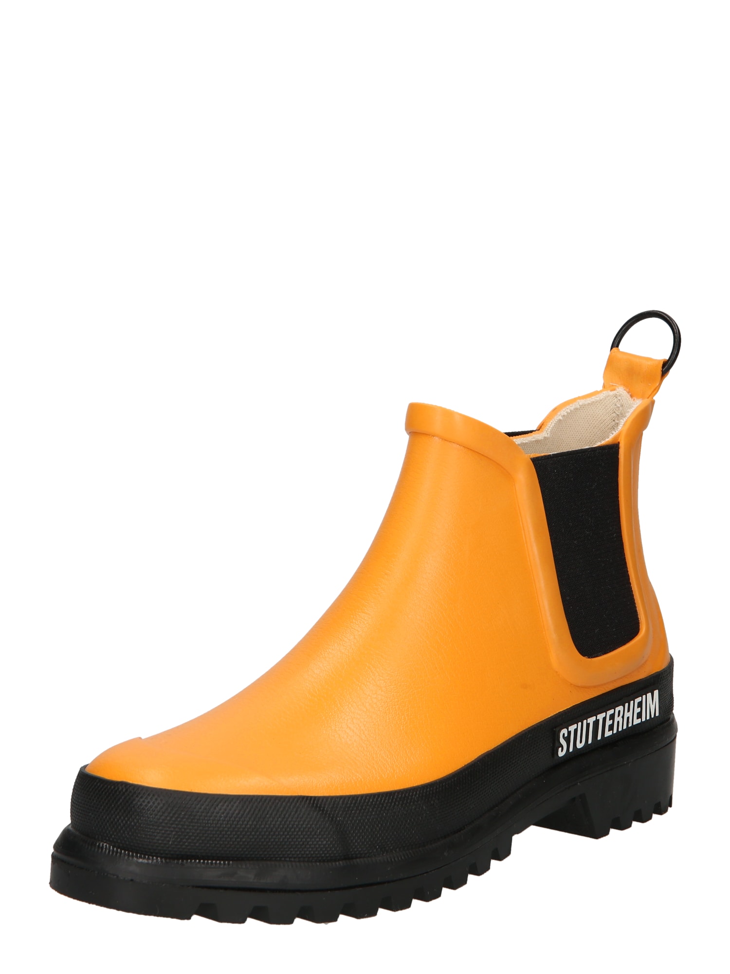 Stutterheim Chelsea škornji  oranžna / črna / bela