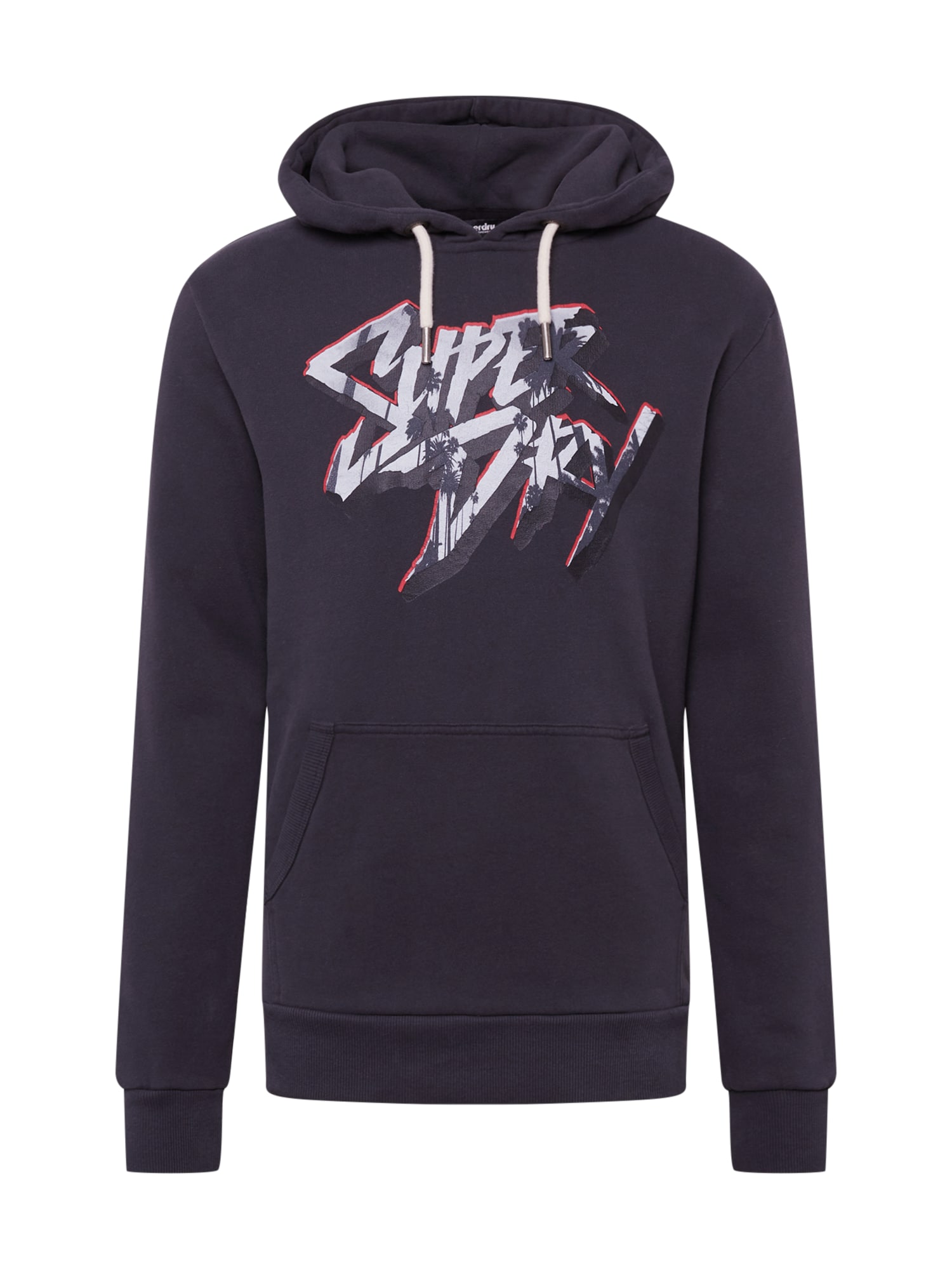 Superdry Majica  dimno modra / antracit / bela