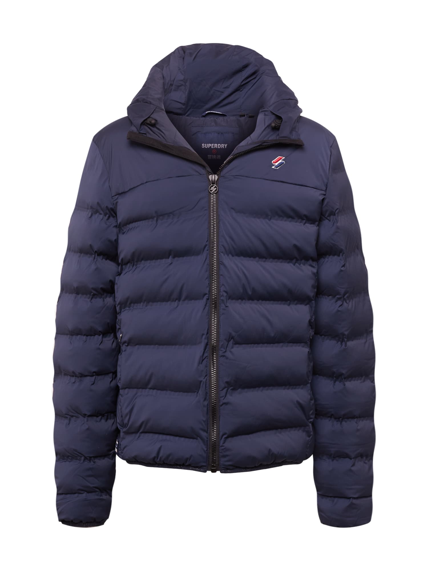 Superdry Zimska jakna  marine / rdeča / bela