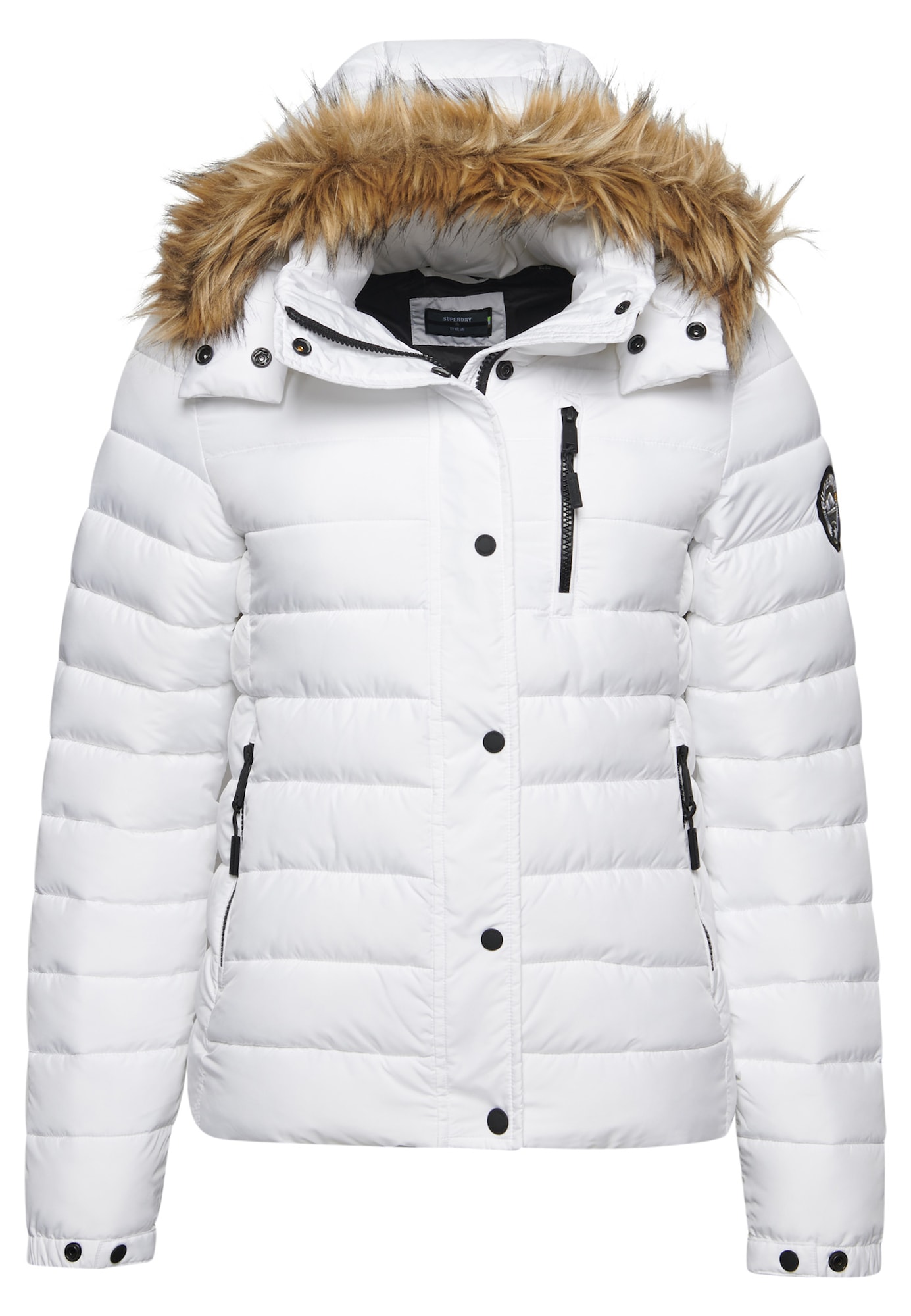 Superdry Zimska jakna  mešane barve / bela