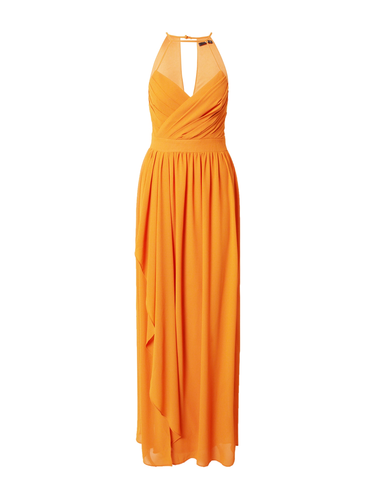 TFNC Večerna obleka  pastelno oranžna