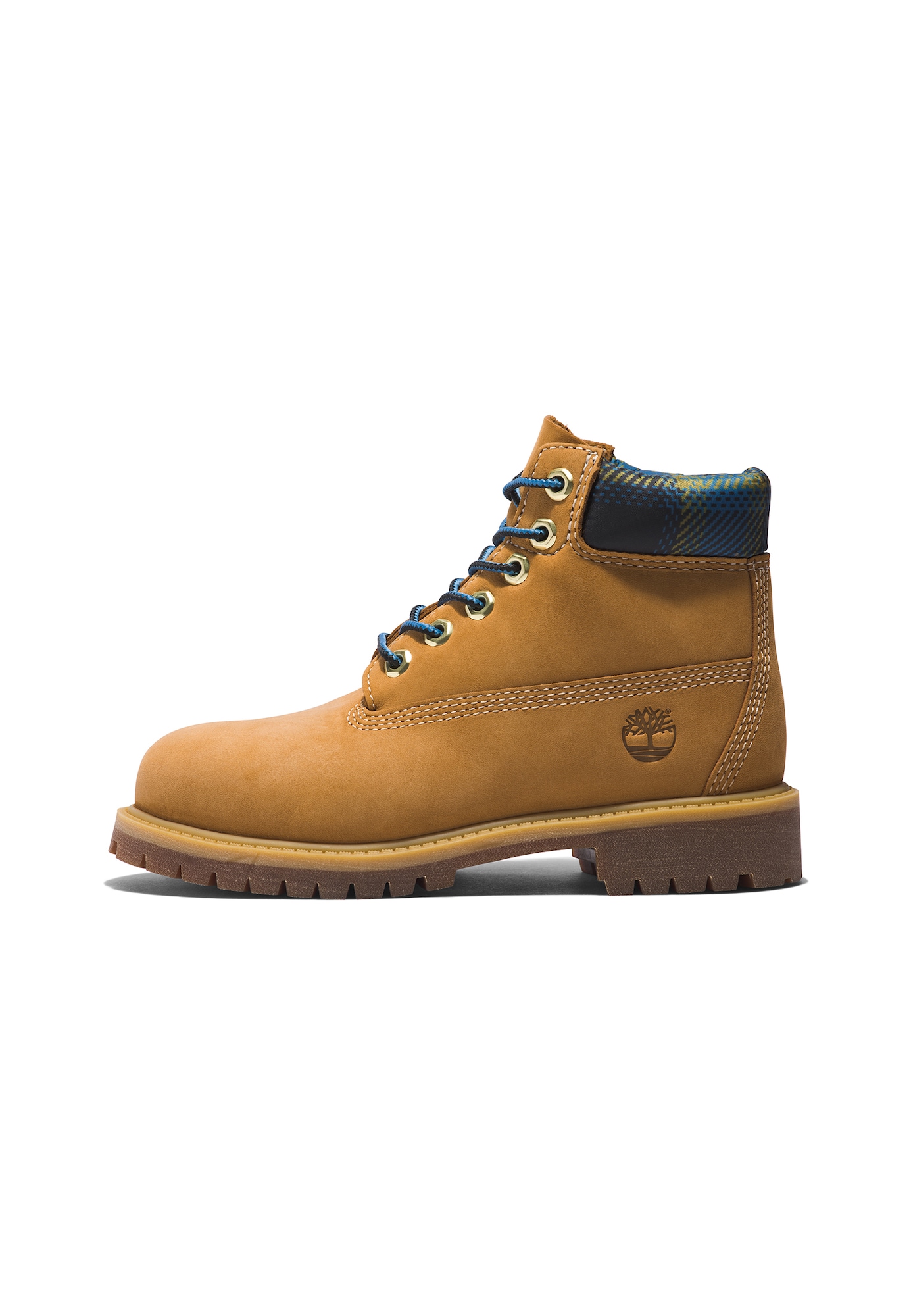 TIMBERLAND Gležnarji z vezalkami  modra / rjava / črna