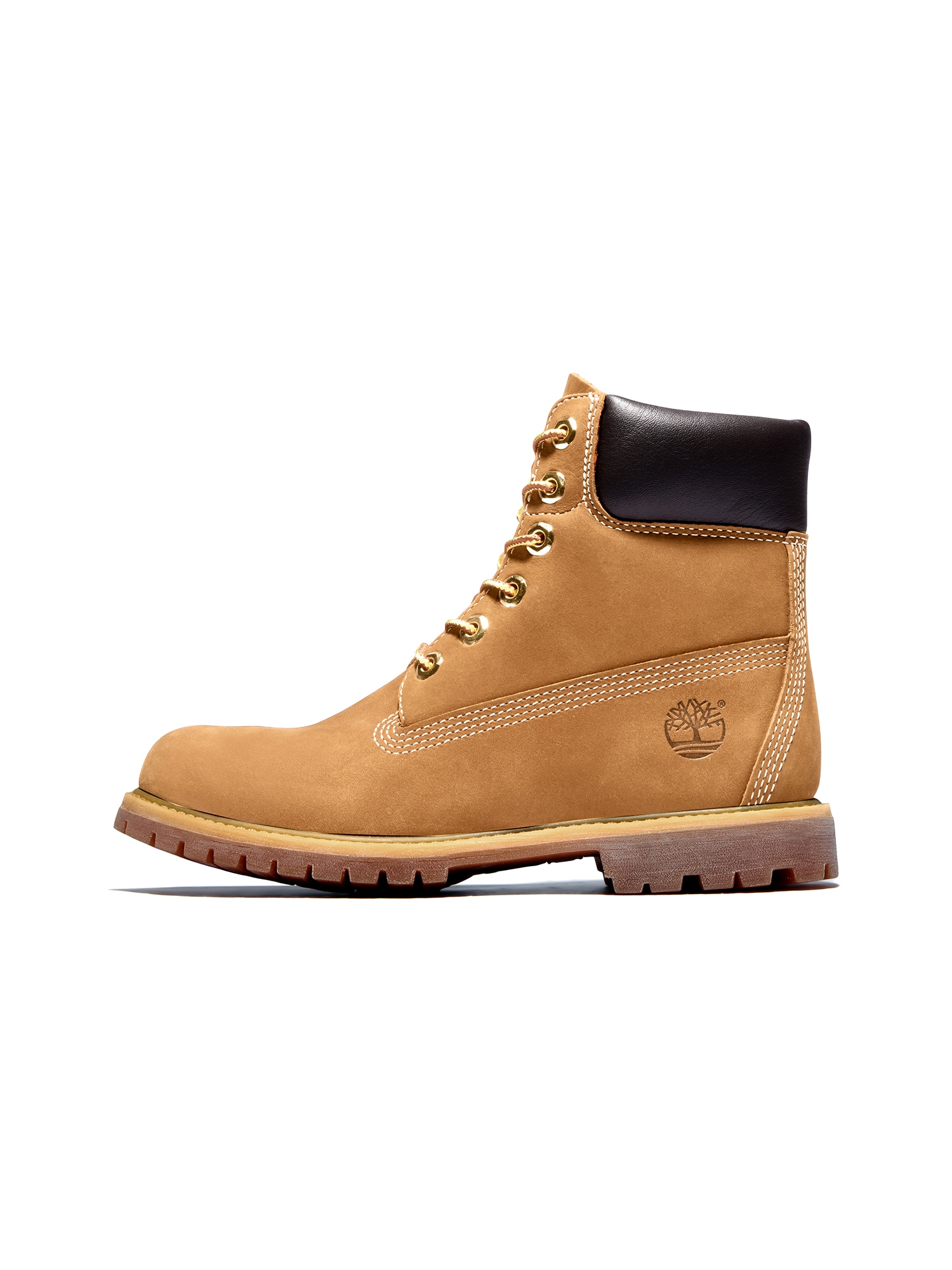 TIMBERLAND Gležnarji z vezalkami  svetlo rjava