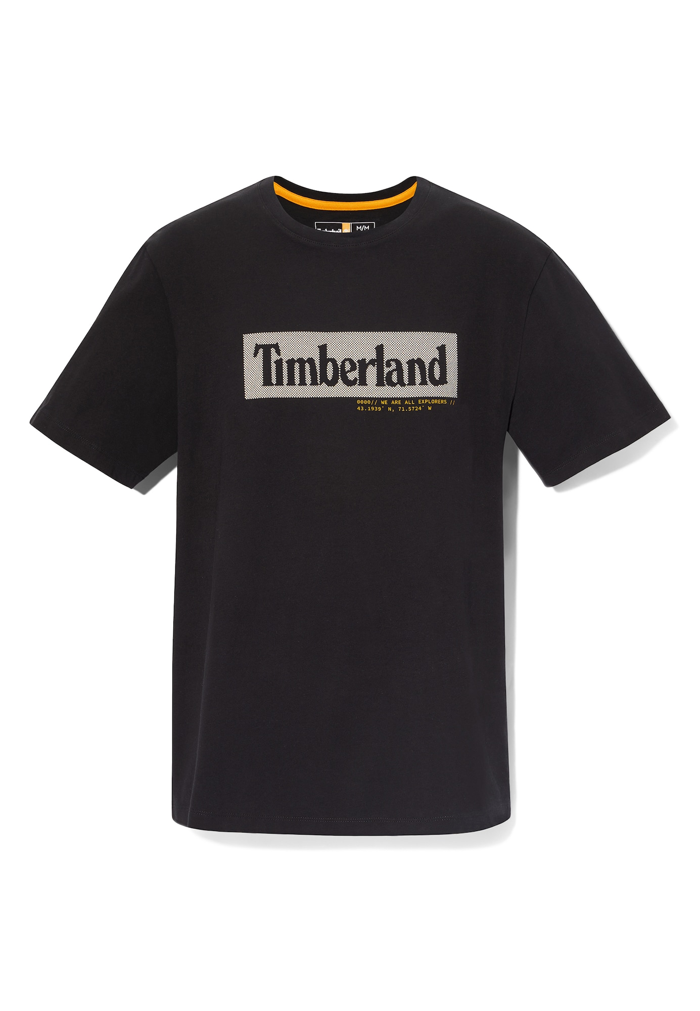 TIMBERLAND Majica  rumena / črna / bela