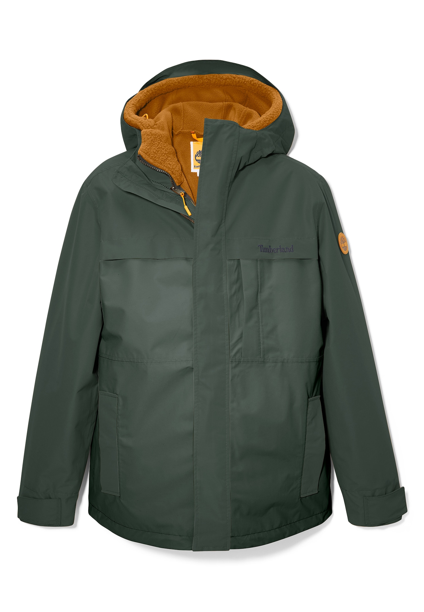 TIMBERLAND Prehodna jakna 'Benton'  mornarska / karamel / temno zelena