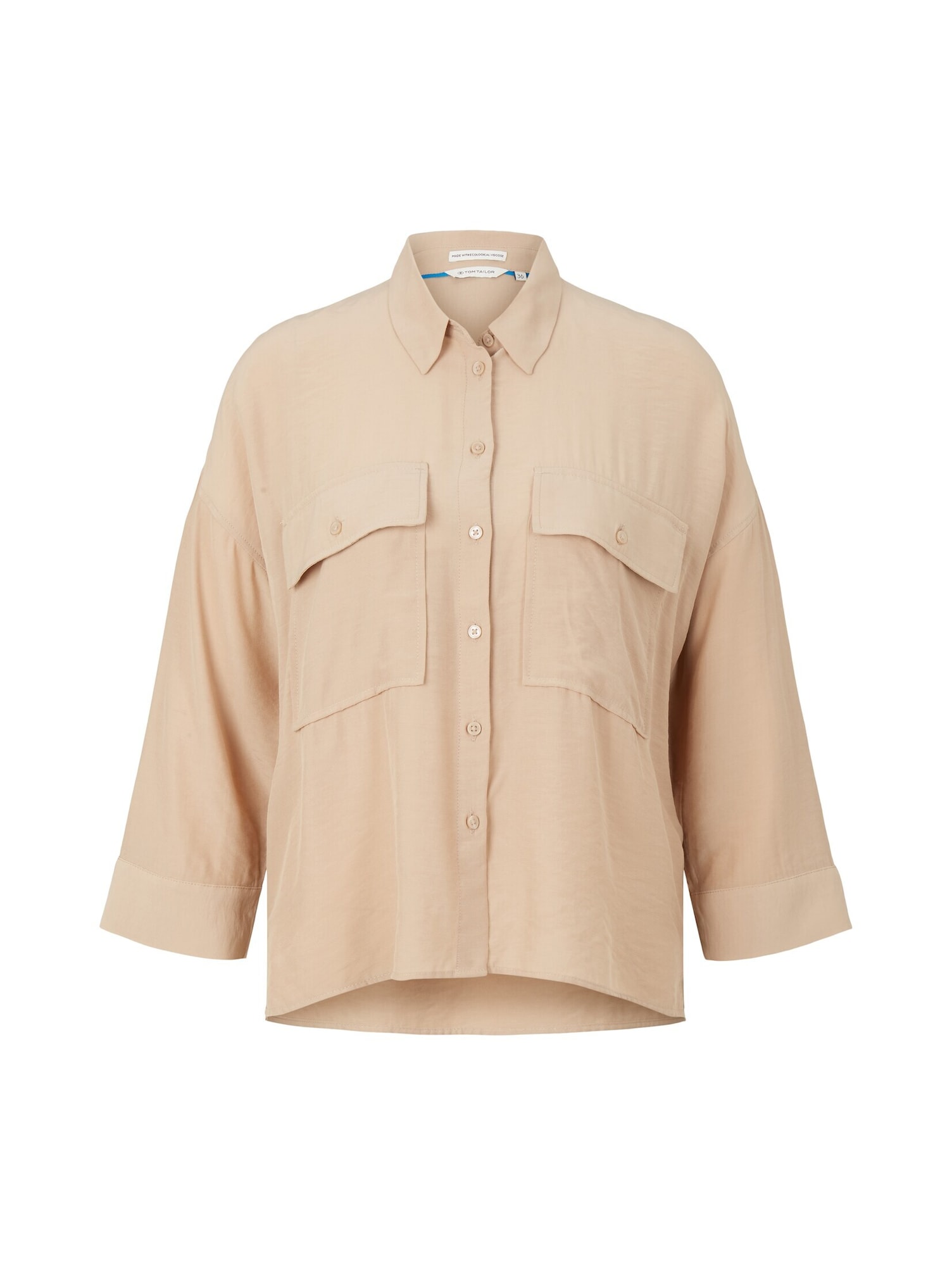 TOM TAILOR Bluza  bež