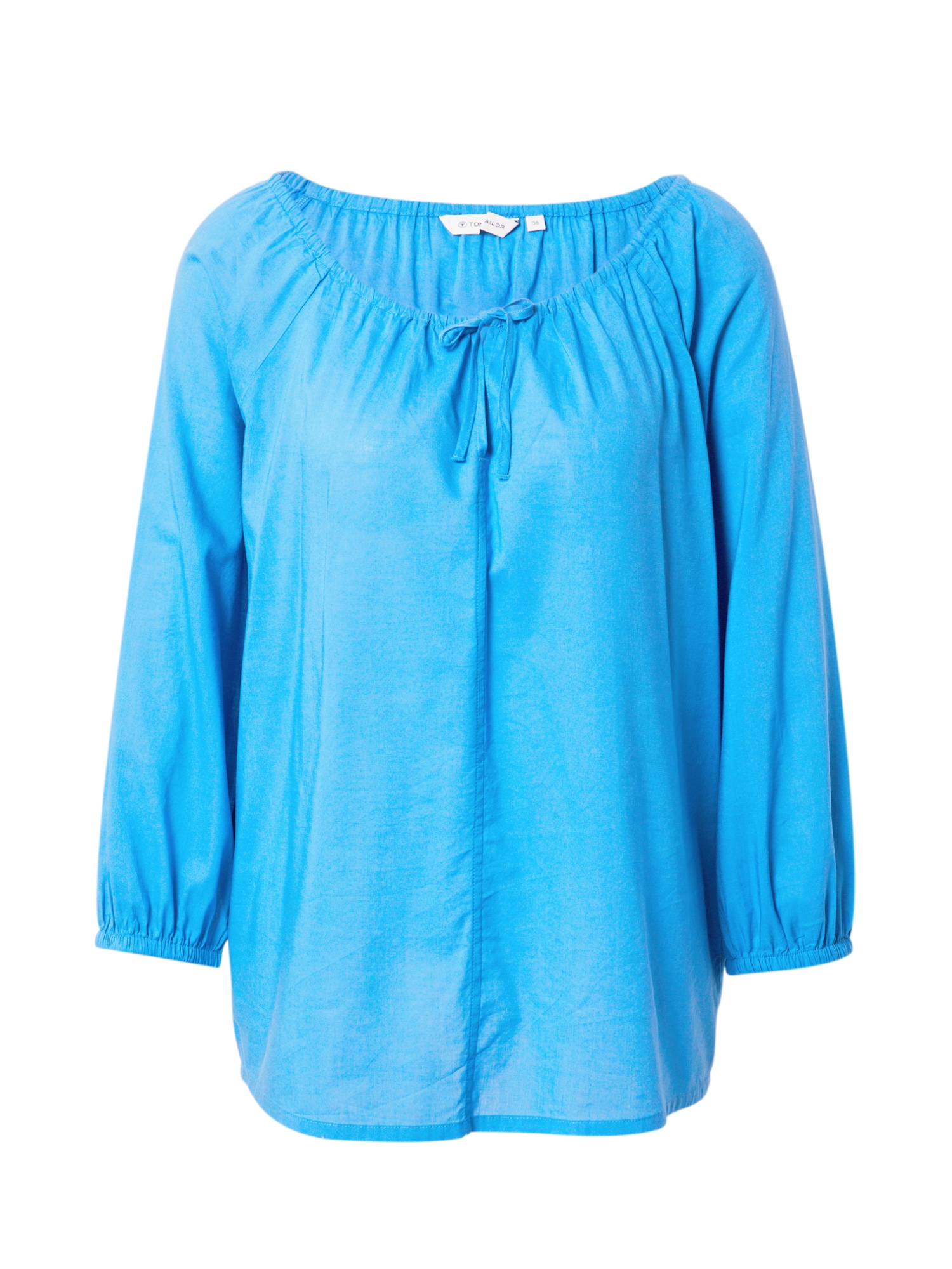 TOM TAILOR Bluza  svetlo modra / bela