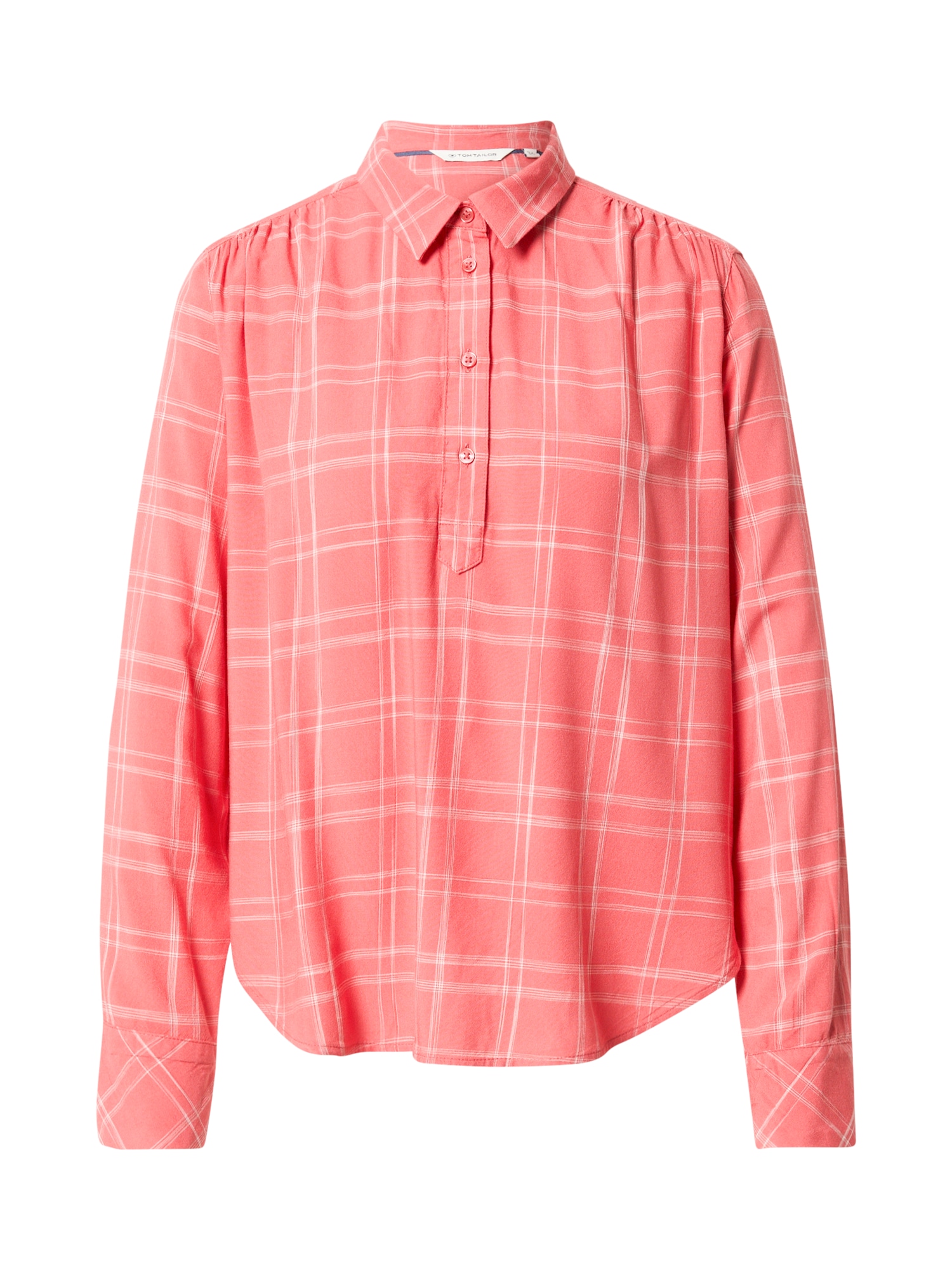 TOM TAILOR Bluza  svetlo roza / bela