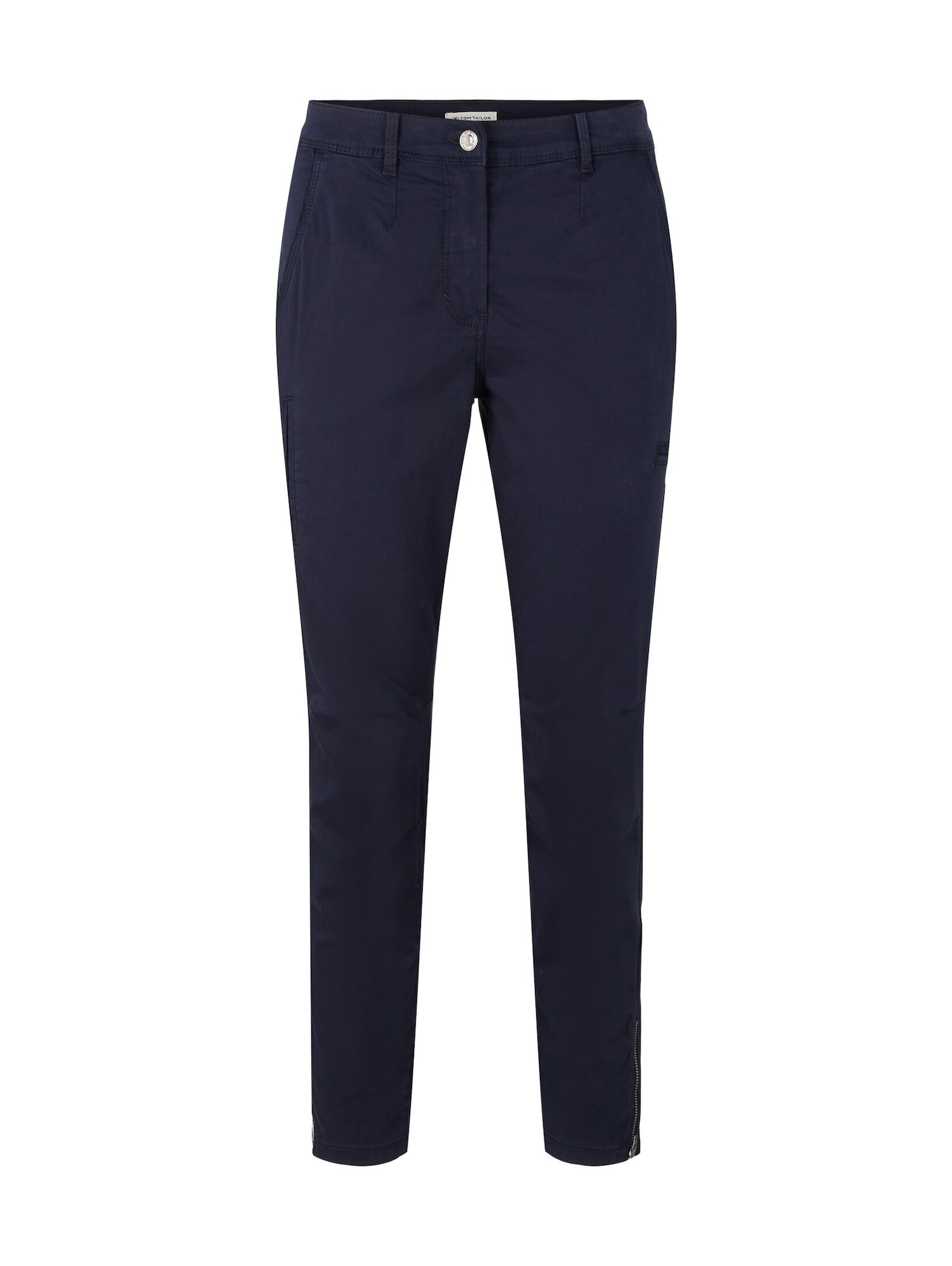 TOM TAILOR Chino hlače  temno modra