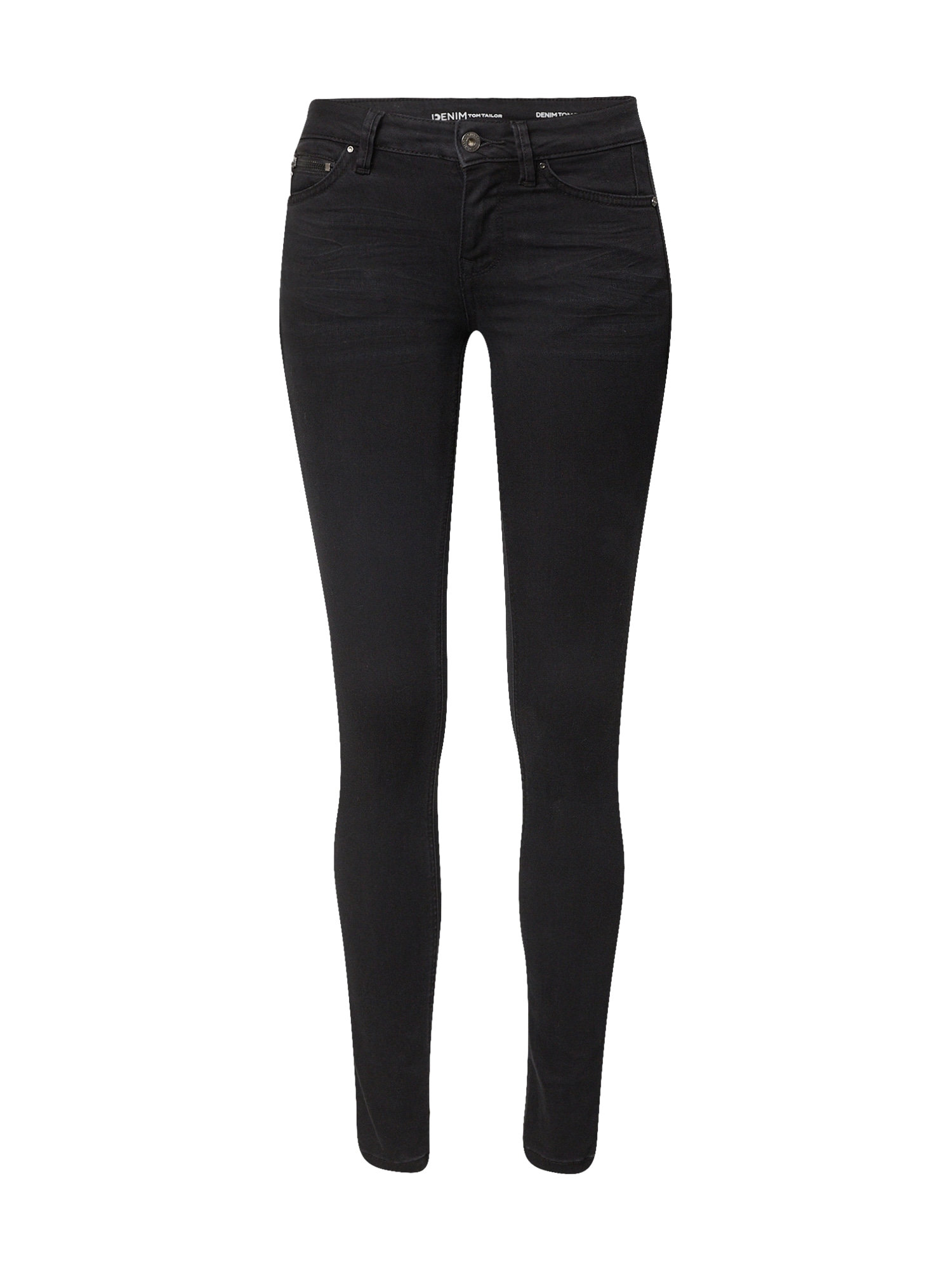 TOM TAILOR DENIM Kavbojke 'Jona'  črn denim