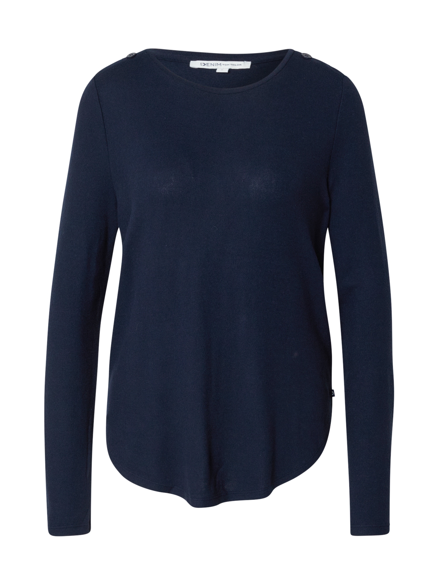 TOM TAILOR DENIM Majica  temno modra