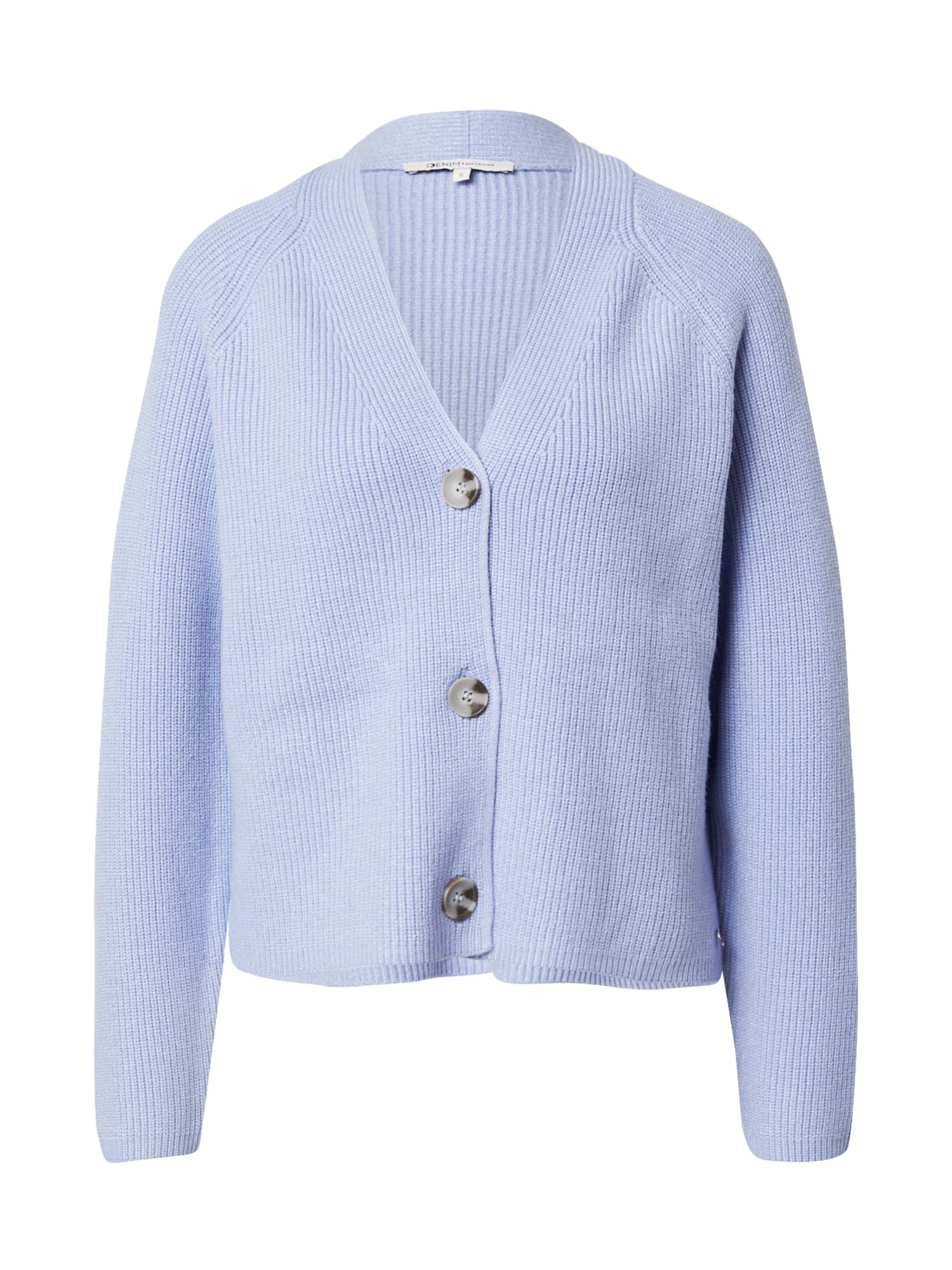 TOM TAILOR DENIM Pletena jopa  svetlo modra