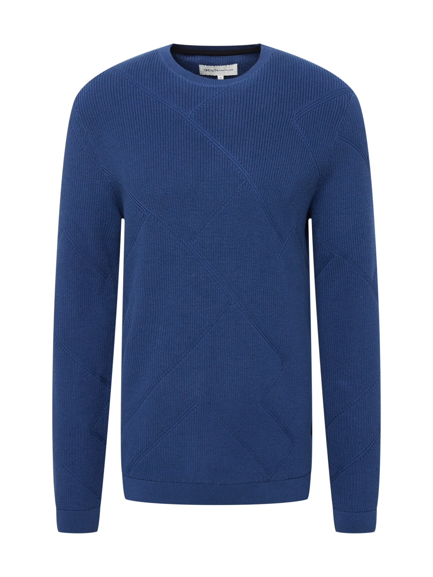 TOM TAILOR DENIM Pulover  temno modra