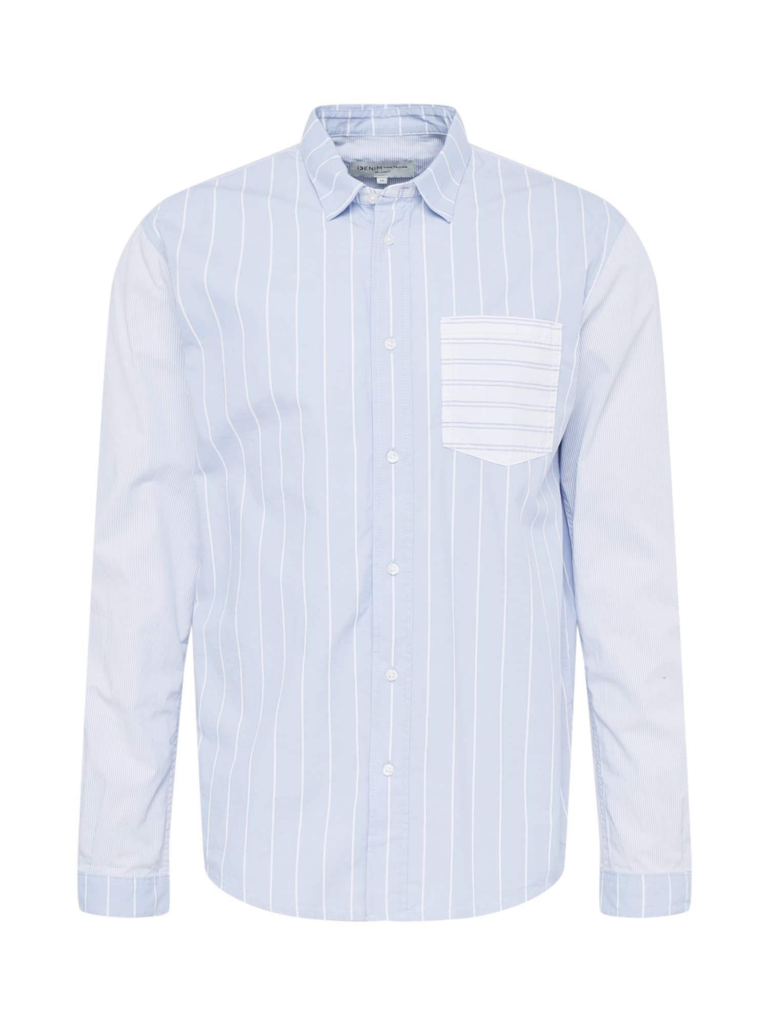 TOM TAILOR DENIM Srajca  modra / bela