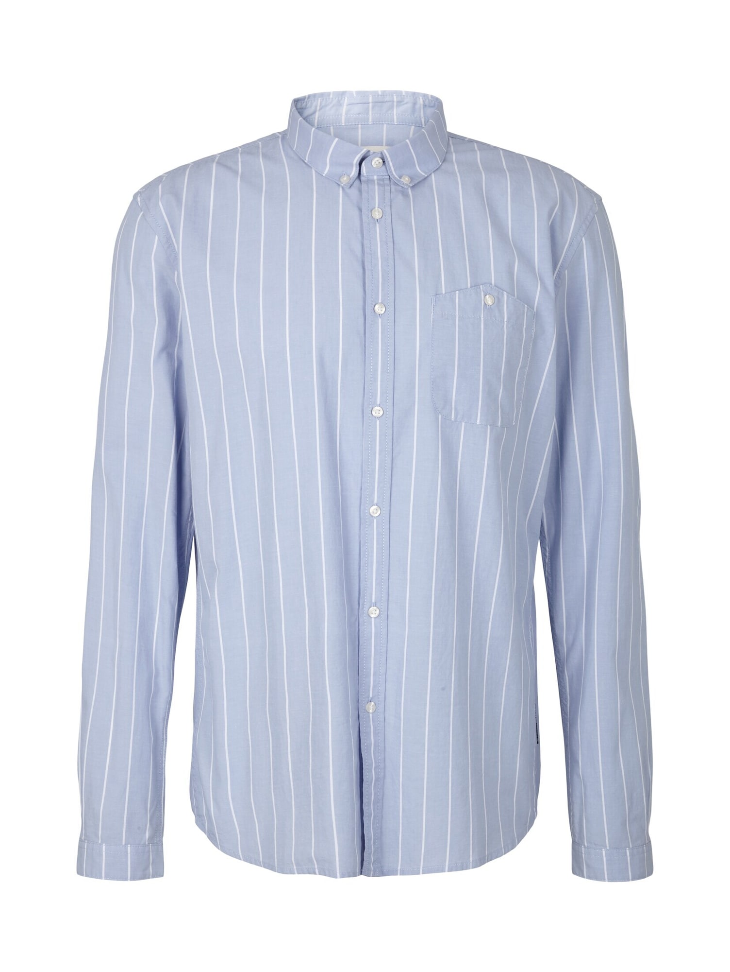 TOM TAILOR DENIM Srajca  svetlo modra / bela