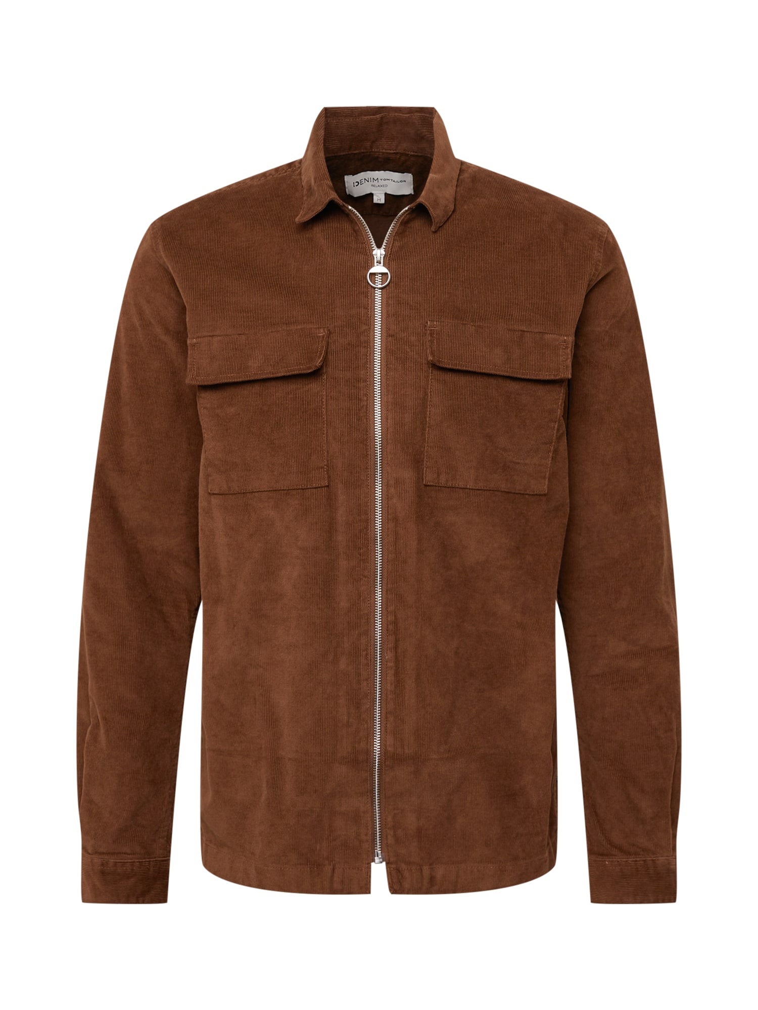TOM TAILOR DENIM Srajca  temno rjava