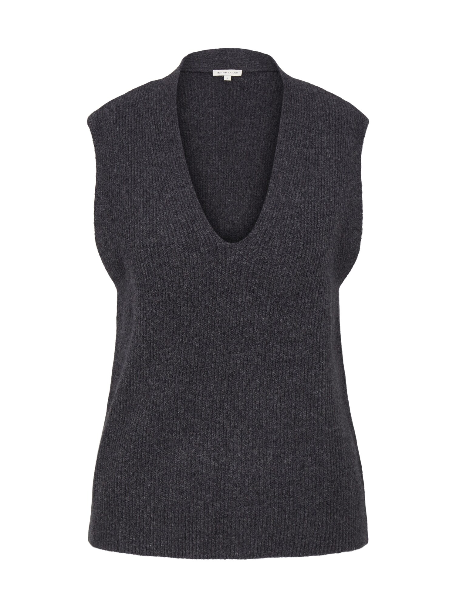 TOM TAILOR Pulover  antracit