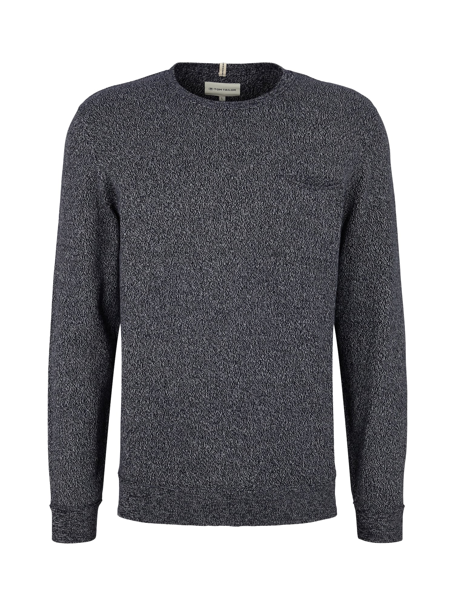 TOM TAILOR Pulover  marine / bela