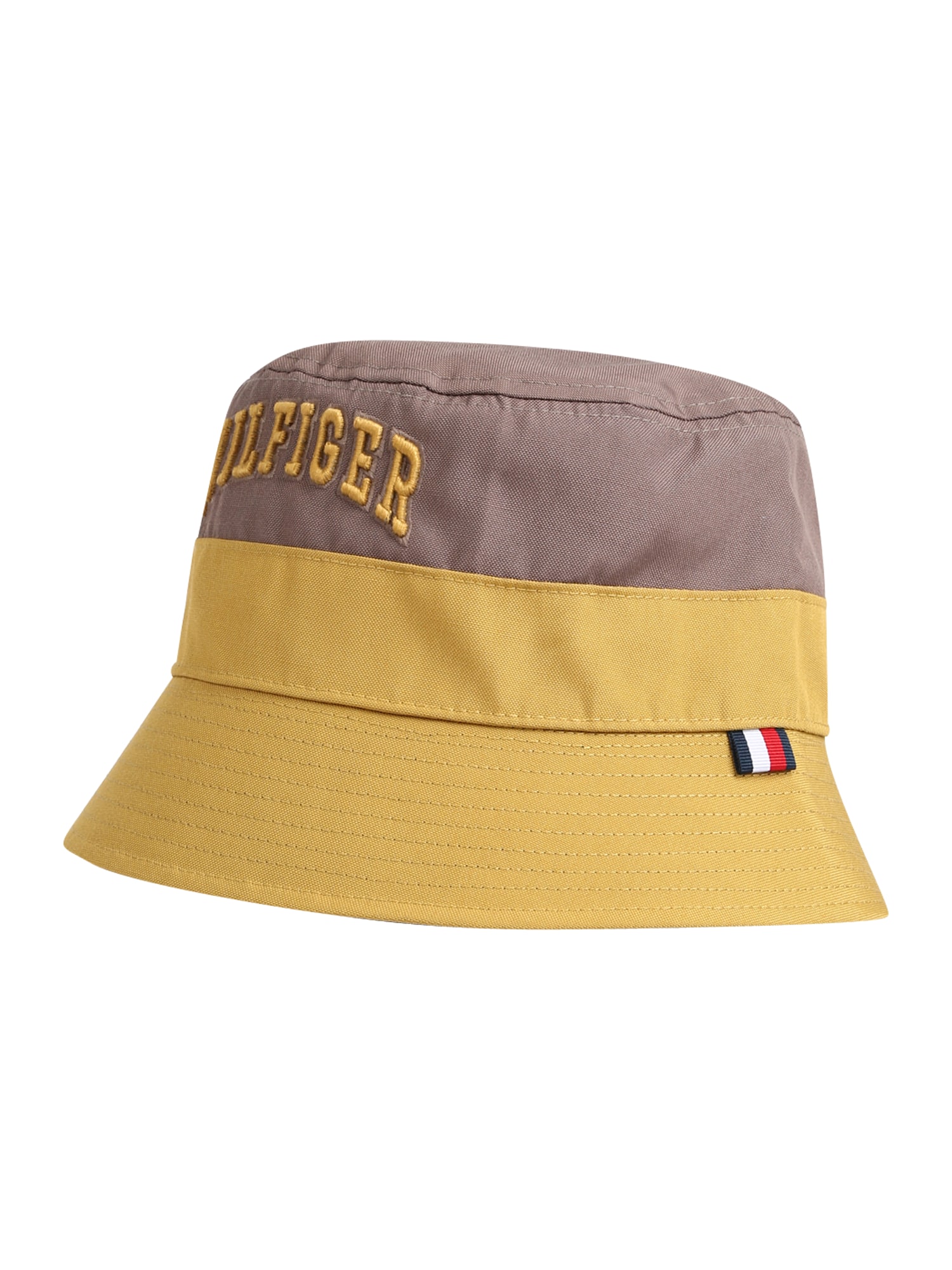 TOMMY HILFIGER Kapa  rjava / gorčica / črna